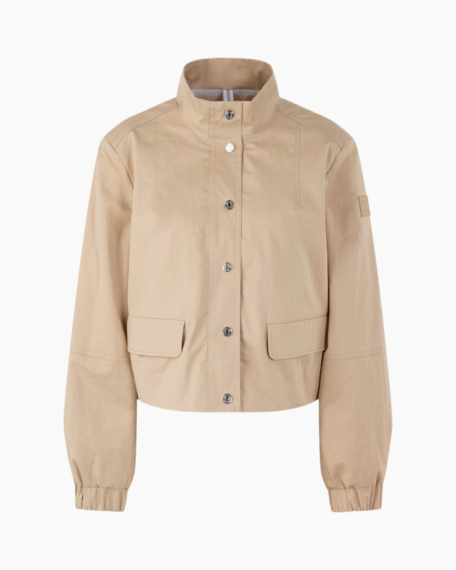 Shirt, Long Sleeve, Coat, Khaki, Linen