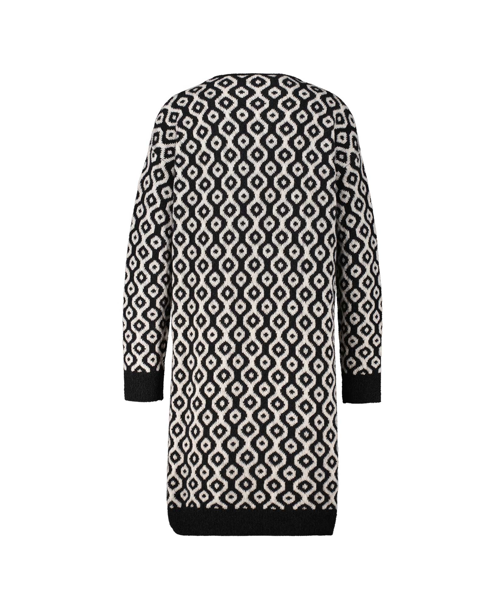 S Maxmara Jurk Cadine Zwart dessin