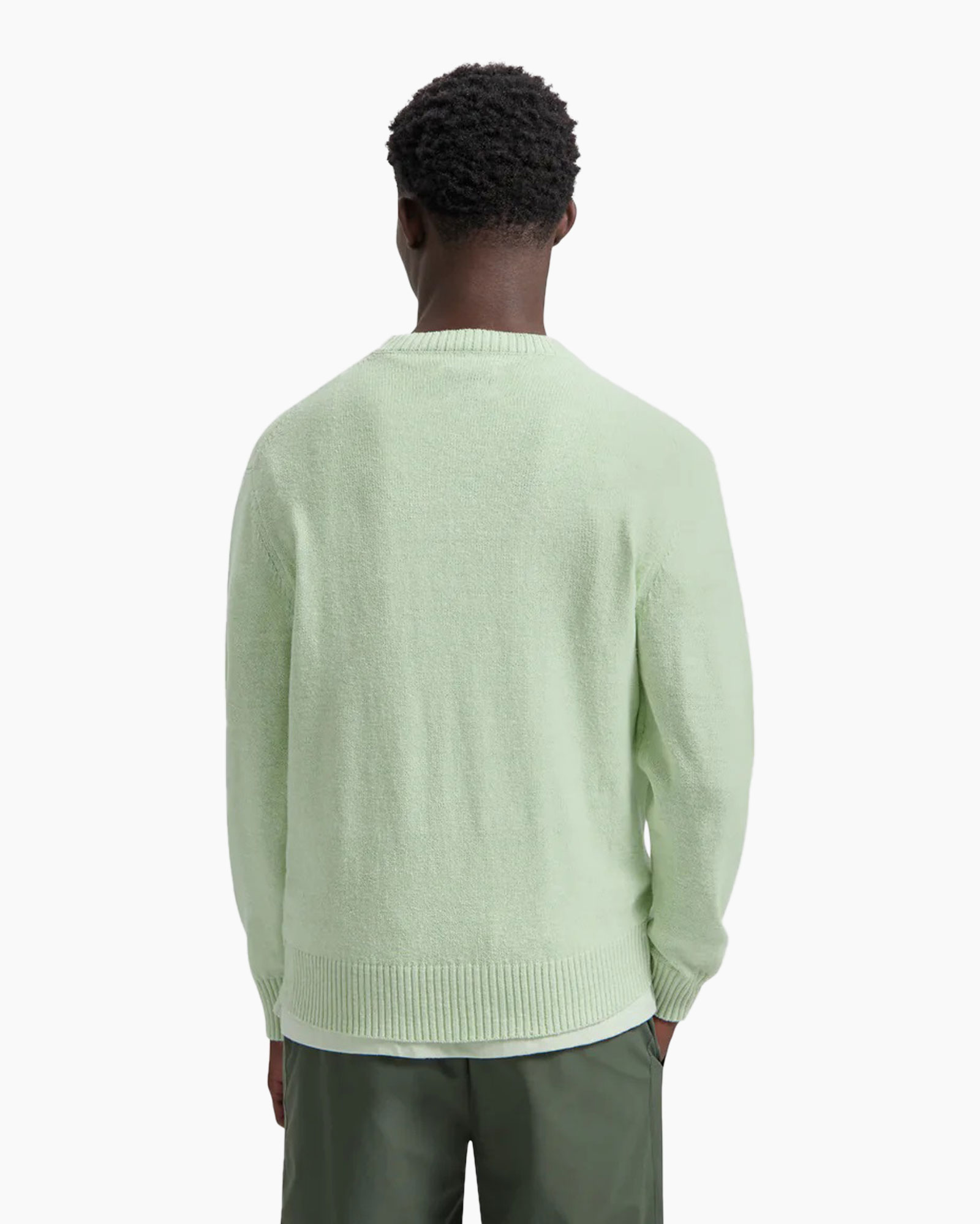 Pullover Essential Knit licht groen