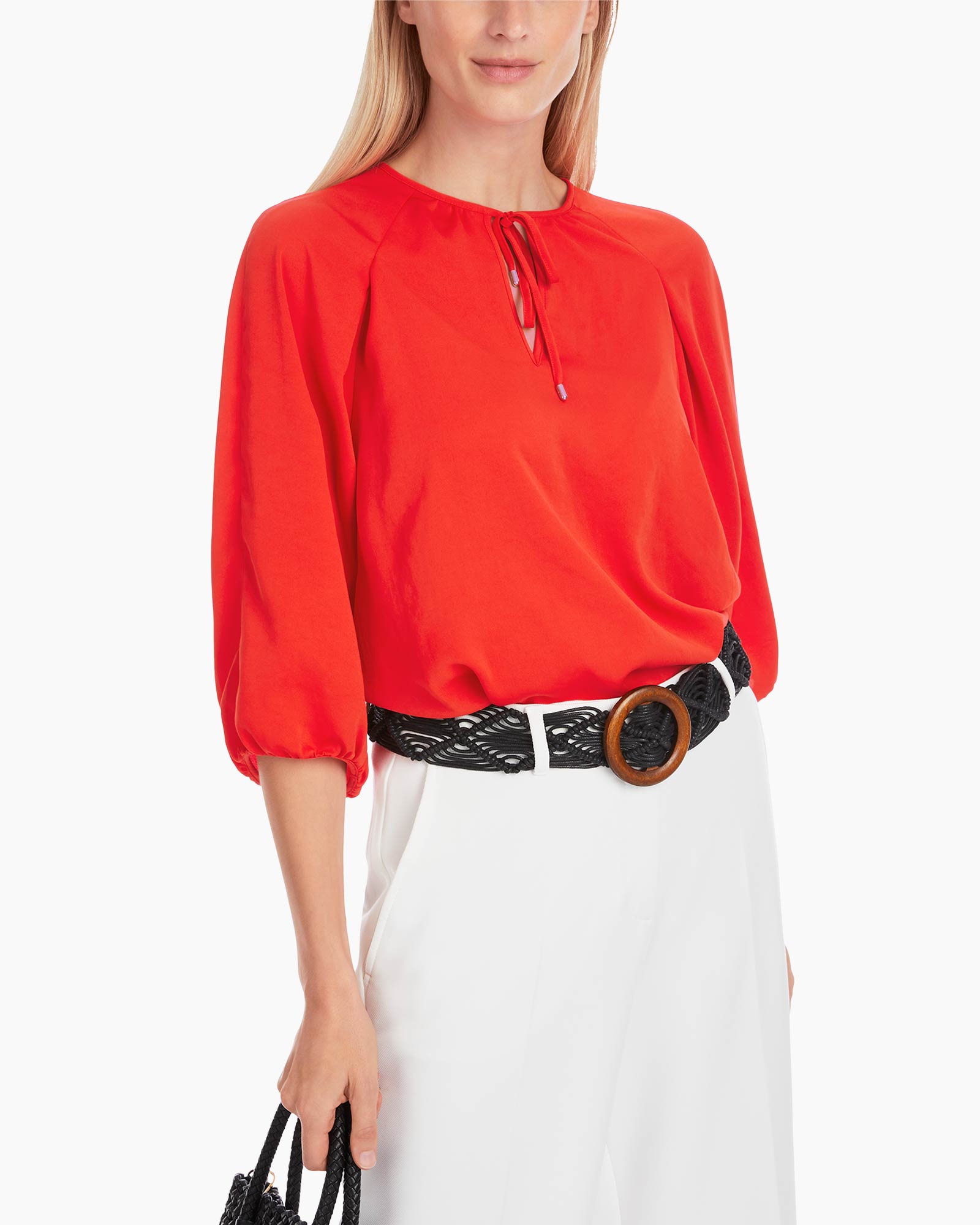 Blouse Yc 51.31 W39 midden rood