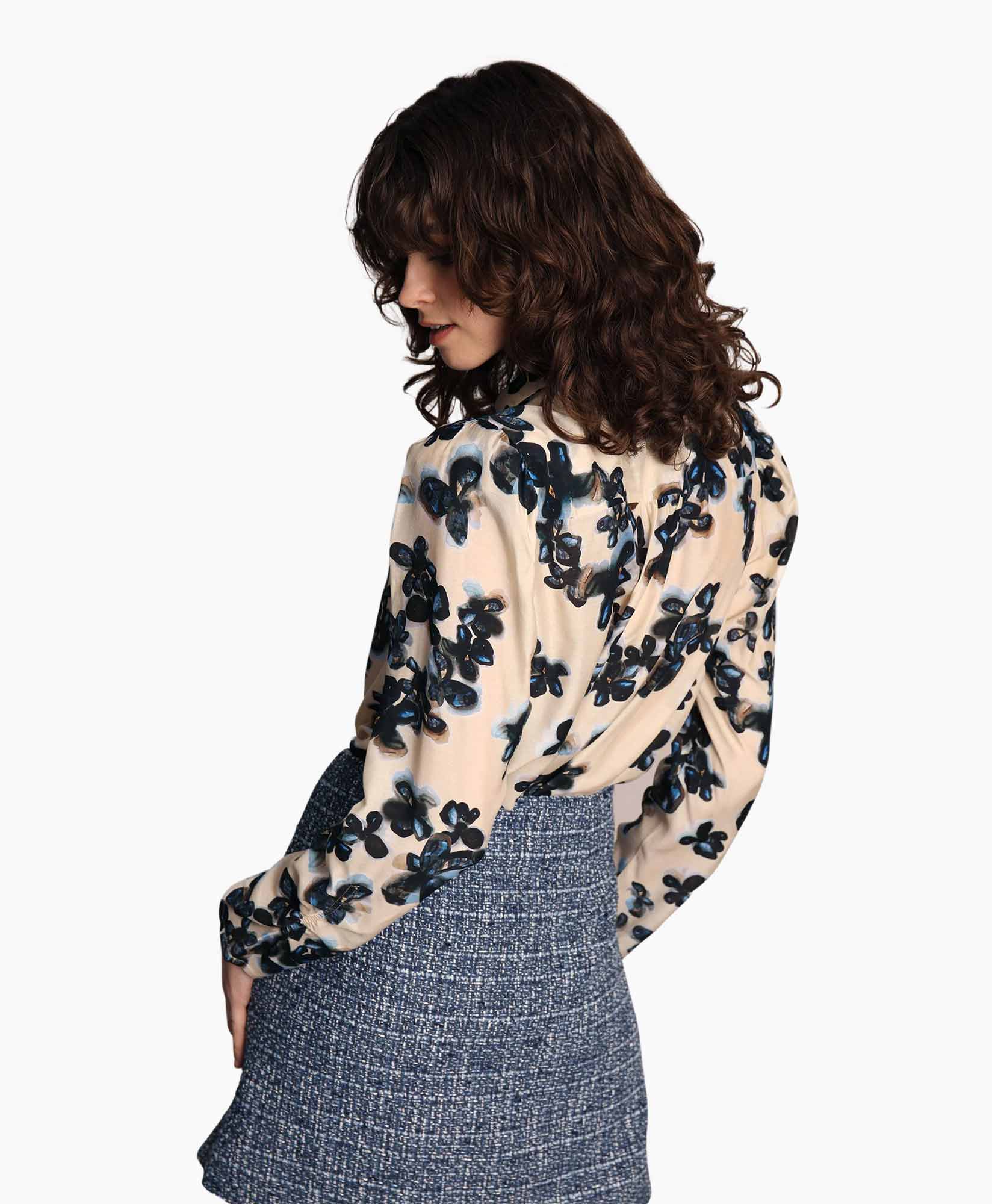 Munthe Blouse Liella Blauw
