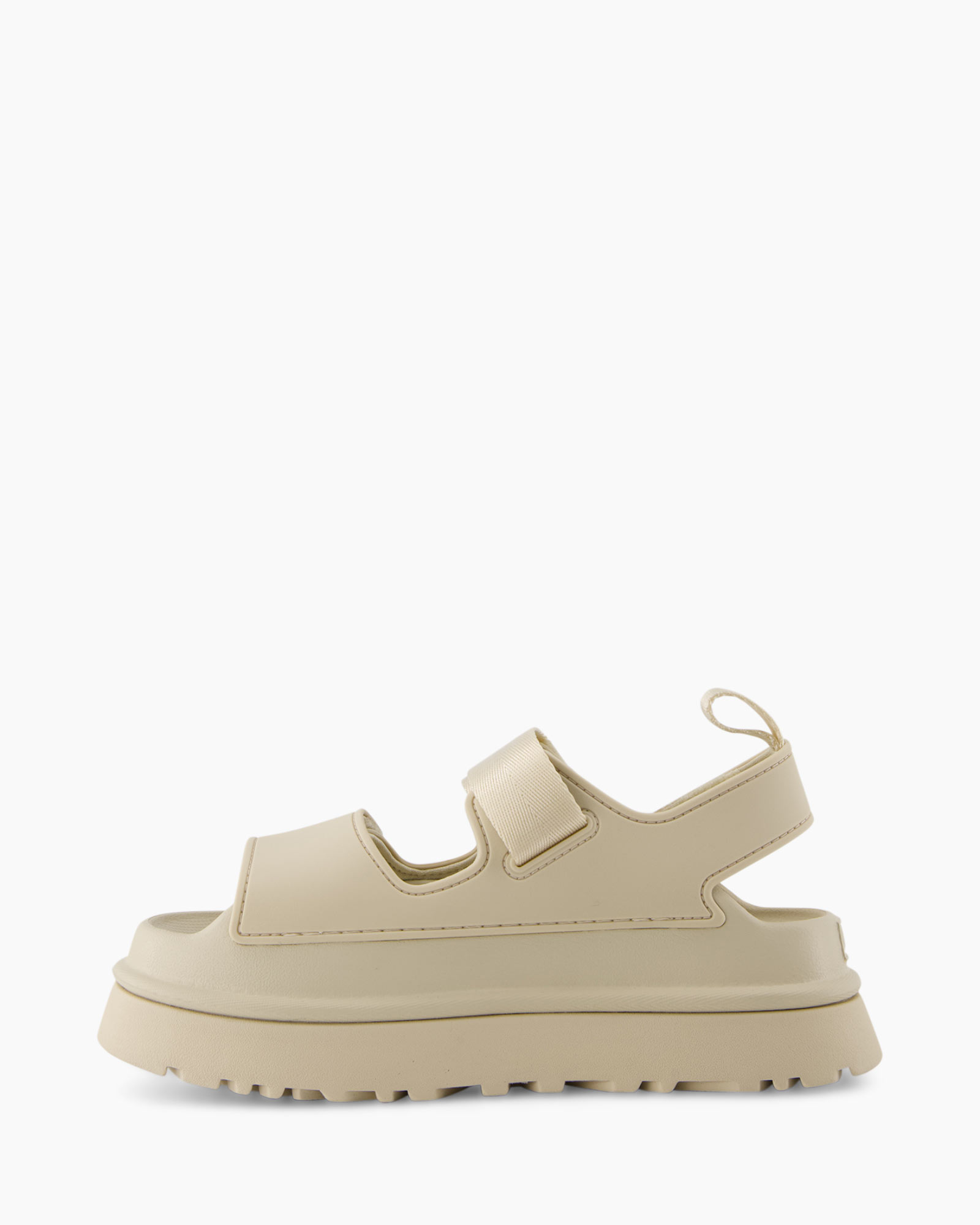 Sandaal Zonder Hak W Goldenglow Beige