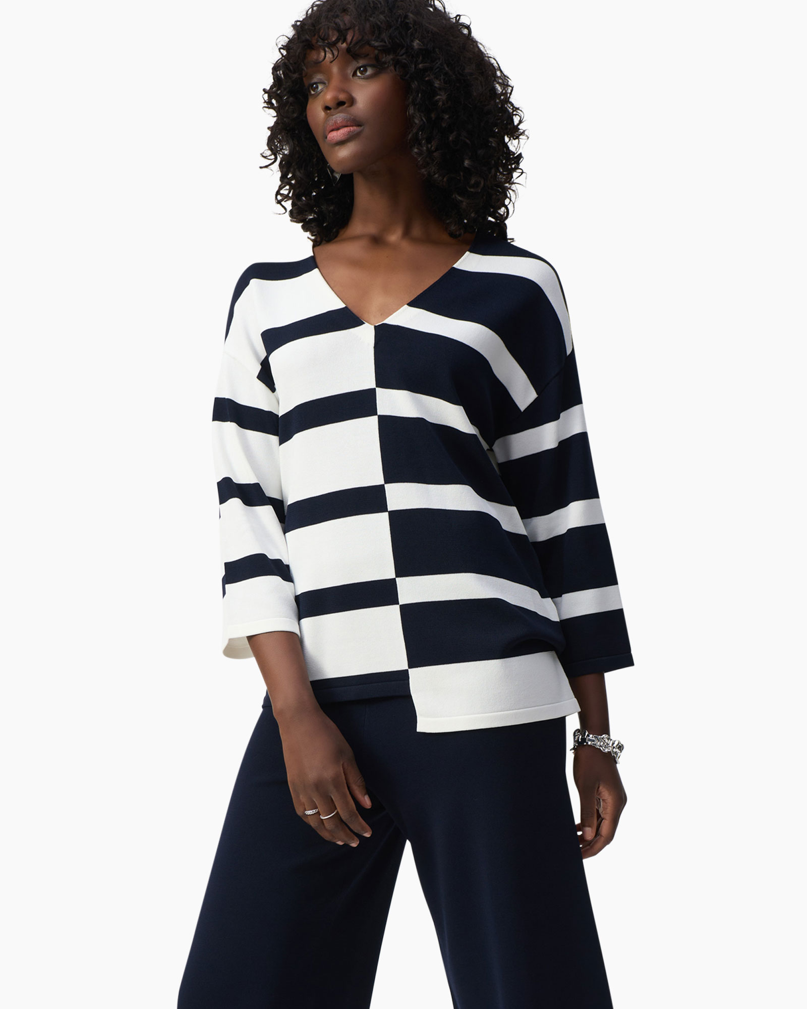 Tuniek Striped Zwart