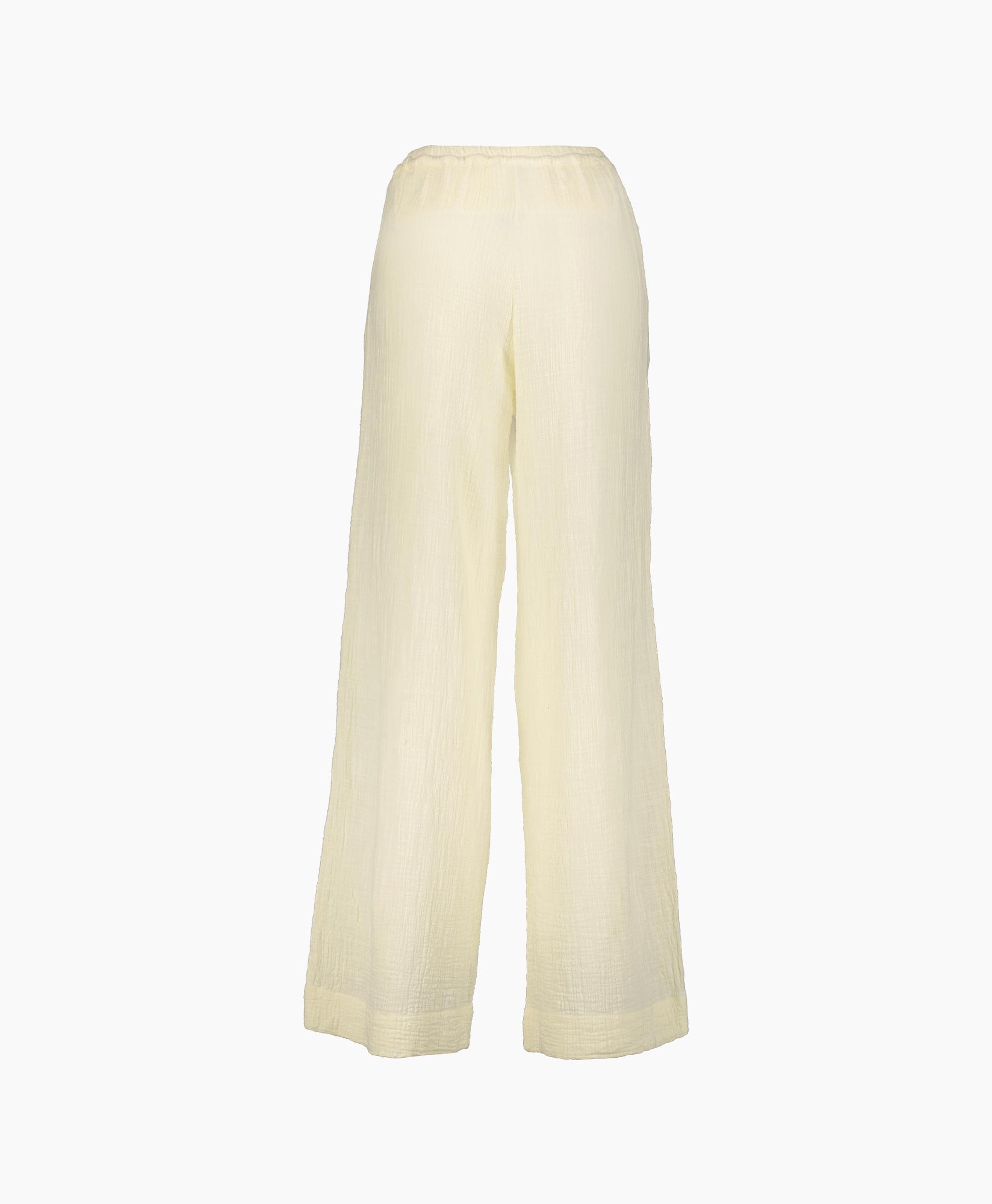 Pantalon Riley Bamboo licht geel