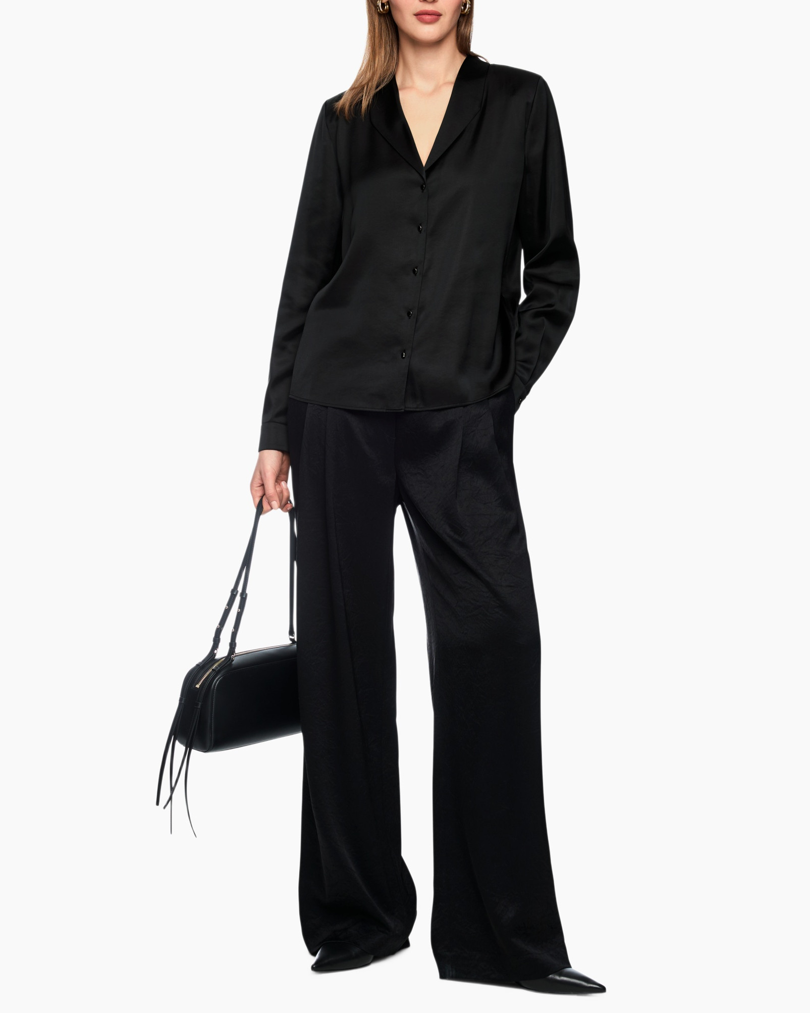 Lange mouwen, Blouse, Kostuum, Broeken, Jas