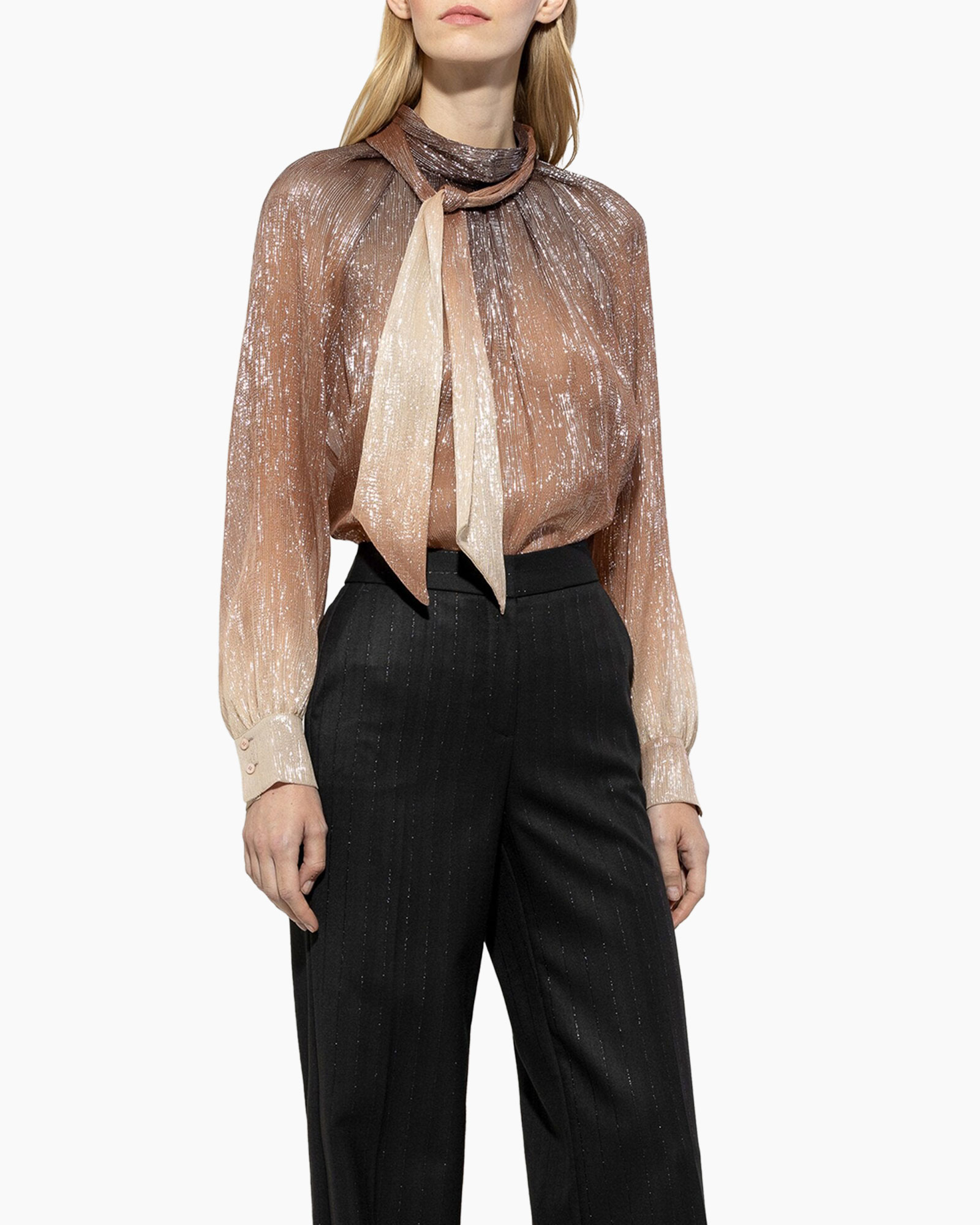 Blouse 218439/3704-0 Brons