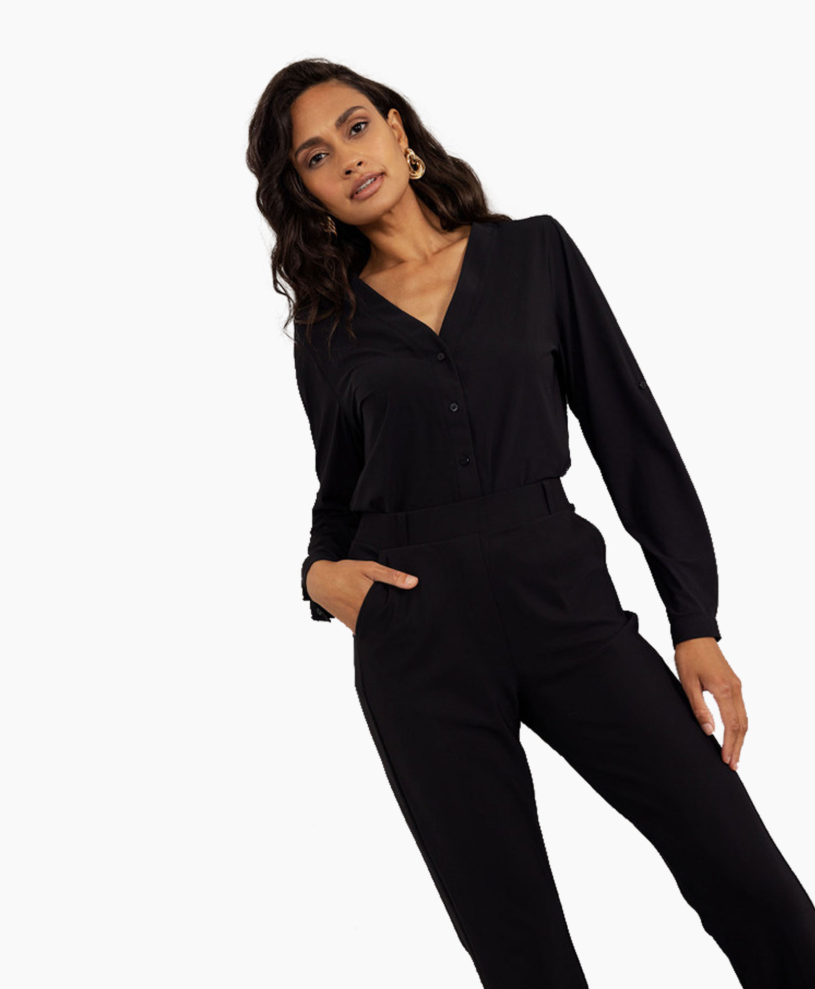 Blouse Evi Zwart