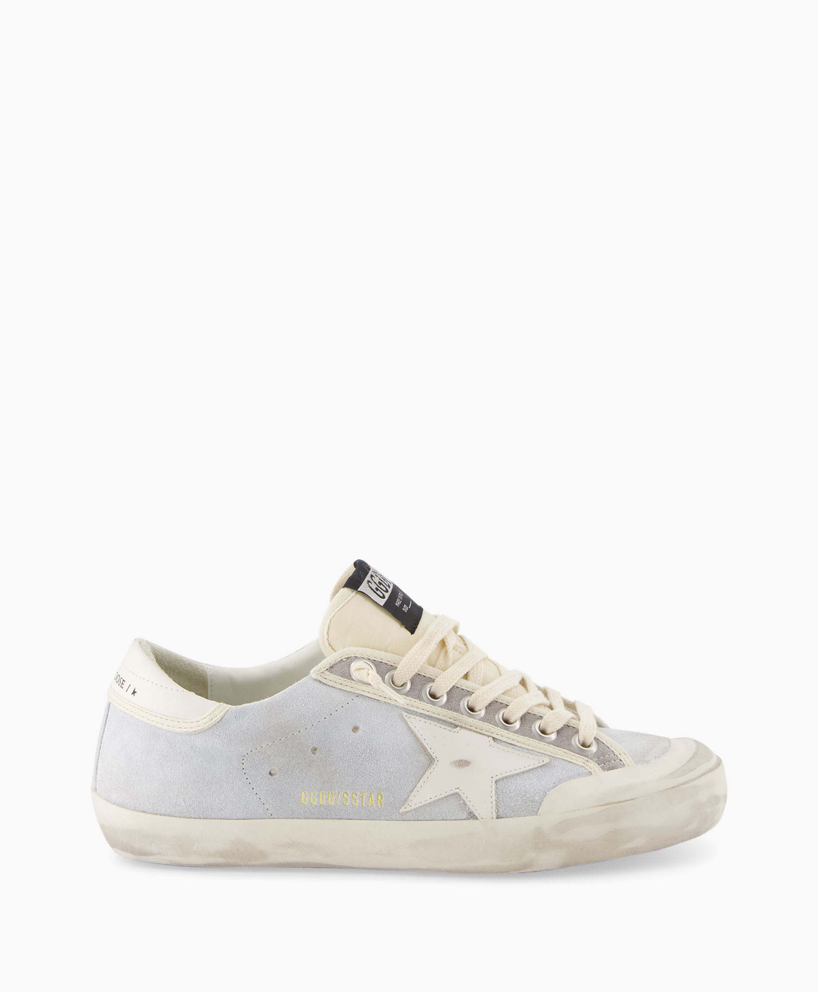 Sneaker Super Star Suede Licht Grijs