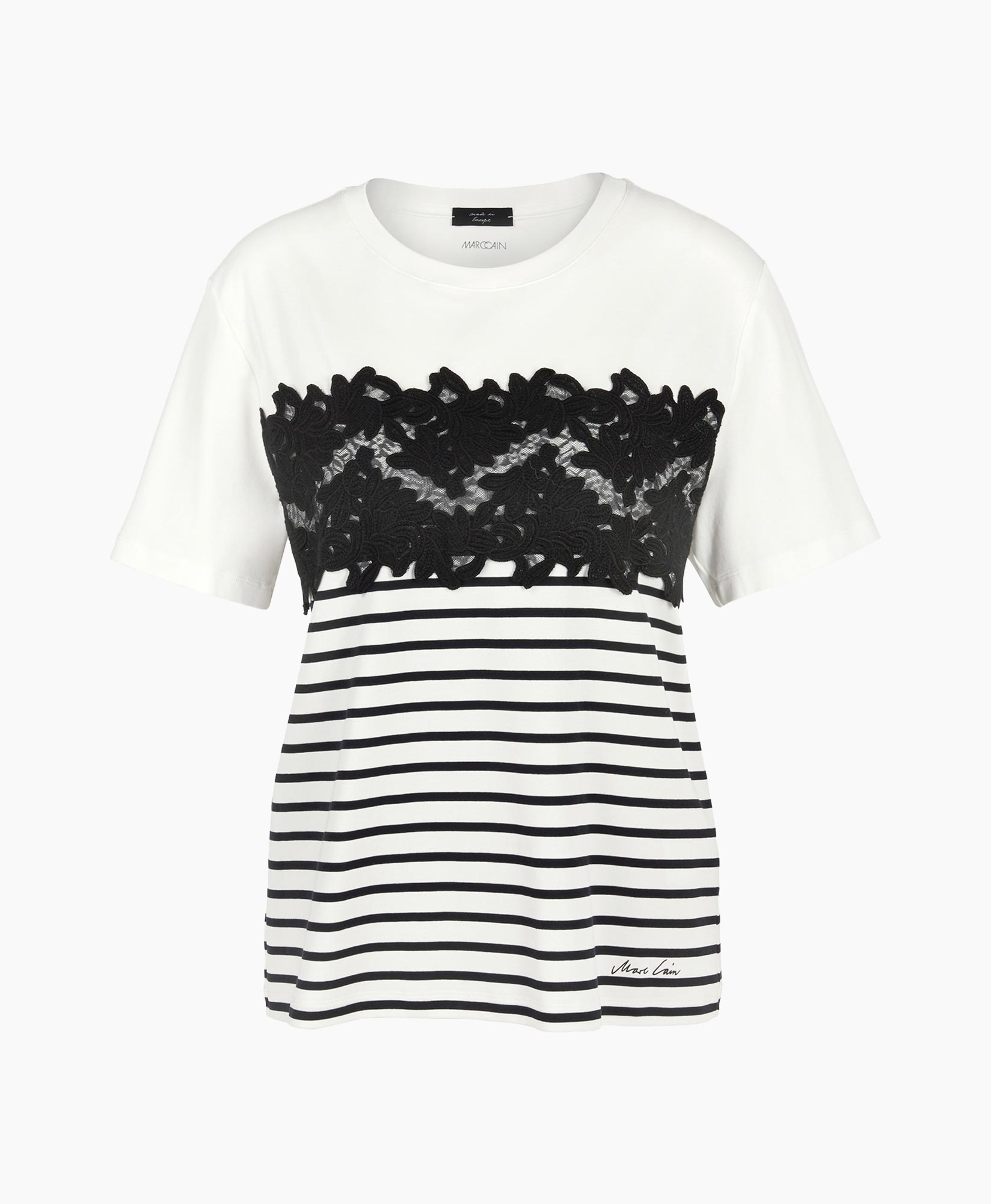 Marccain Collectie T-shirt Wc 48.10 J16 Print + 2 Kleurig