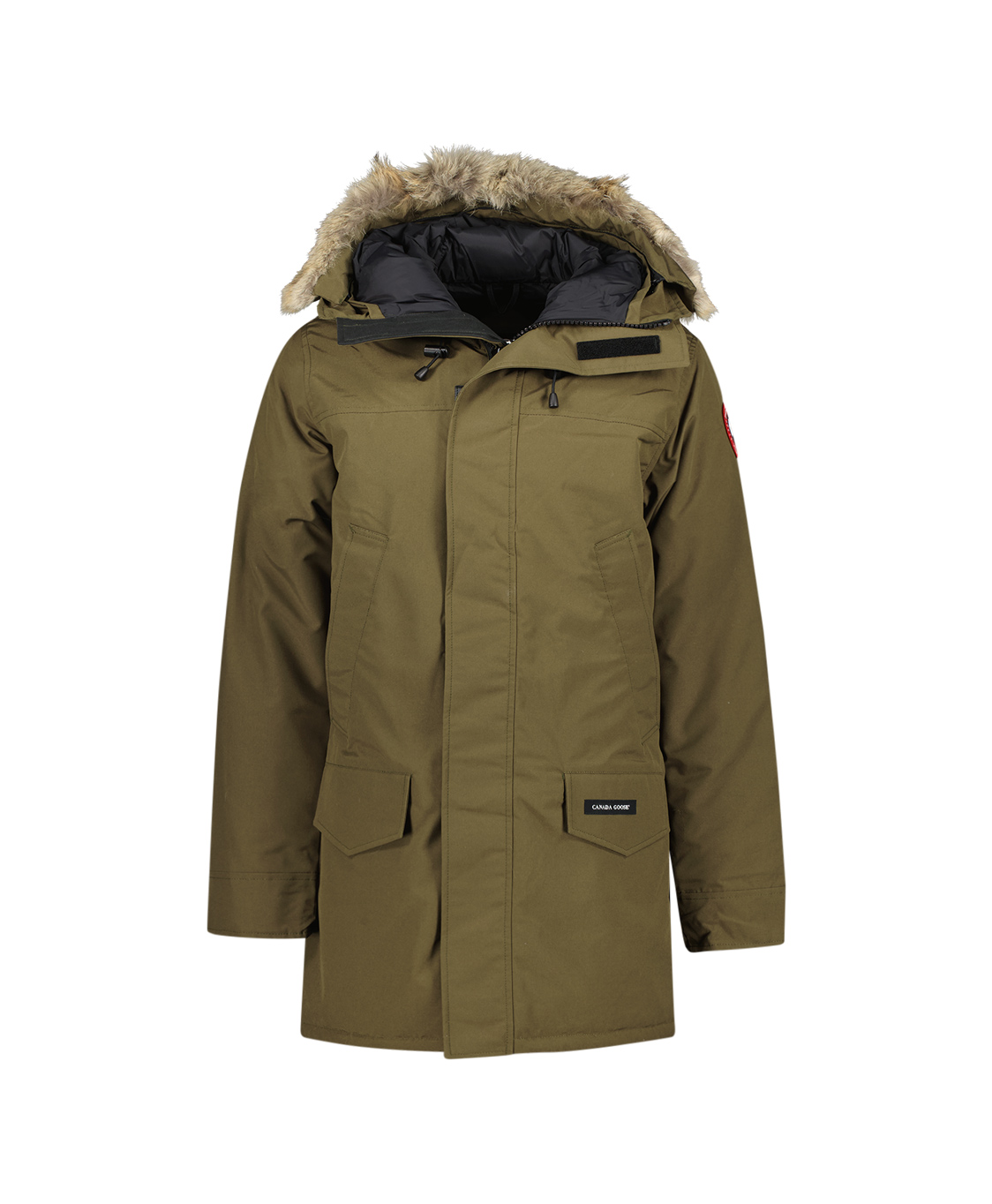 Gloed Implementeren motief Canada Goose Gewatteerde Jas Langford Parka Donker Groen