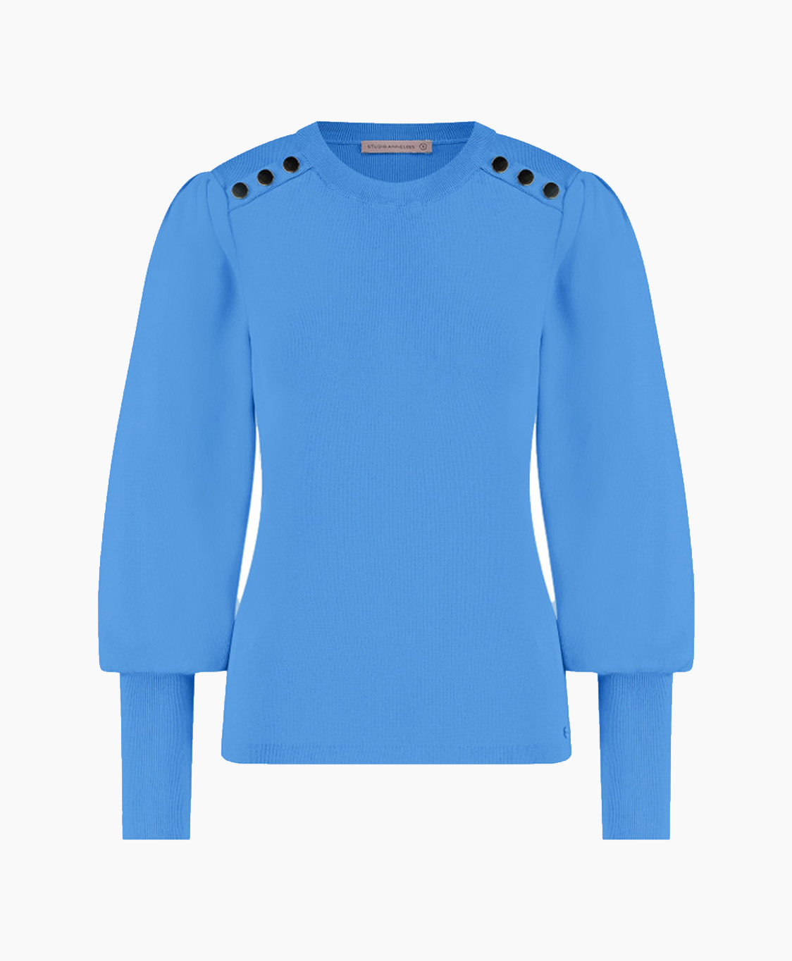 Studio Anneloes Pullover Sasja Button Paars