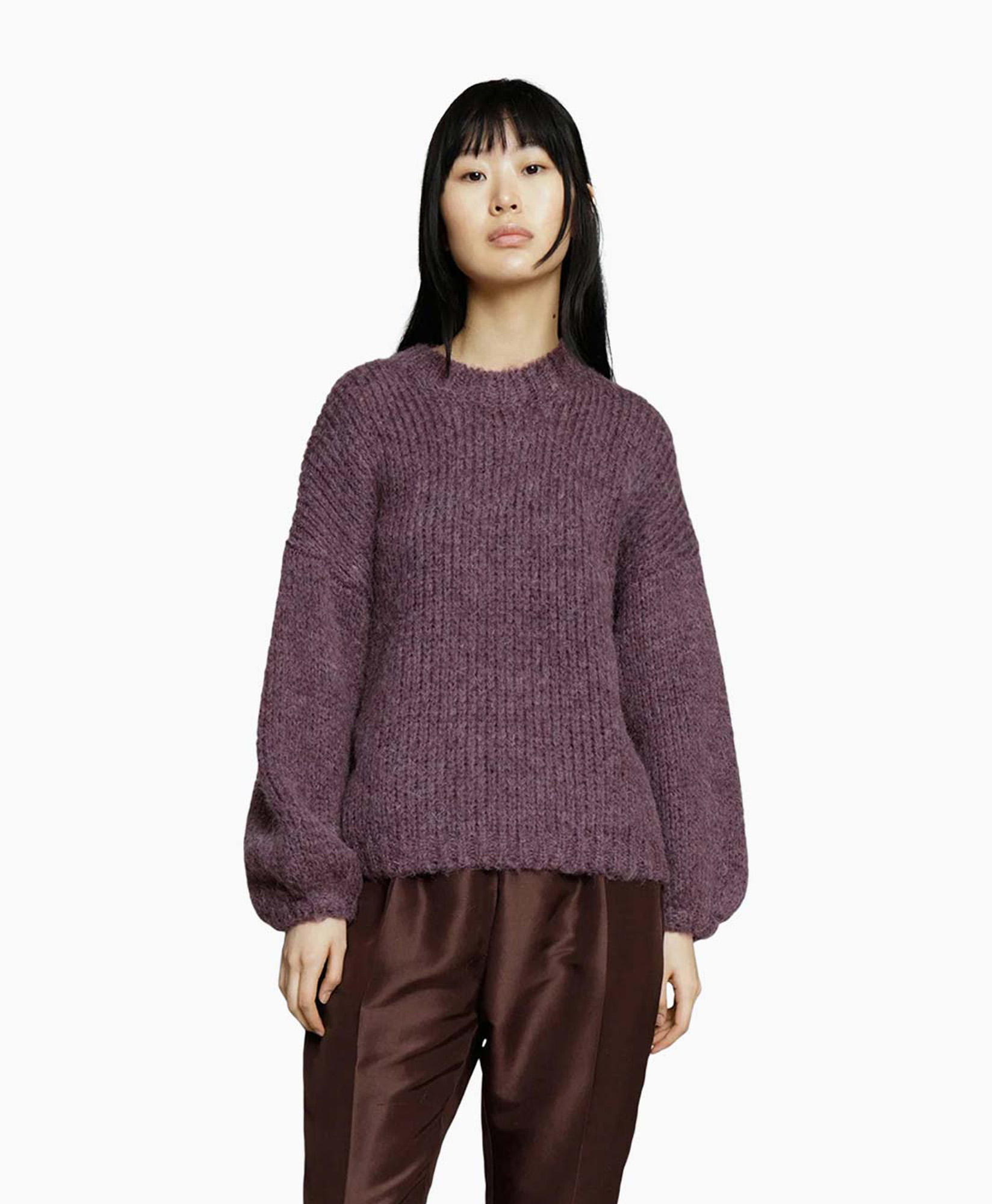 Munthe Pullover 233-1670-23379 Paars