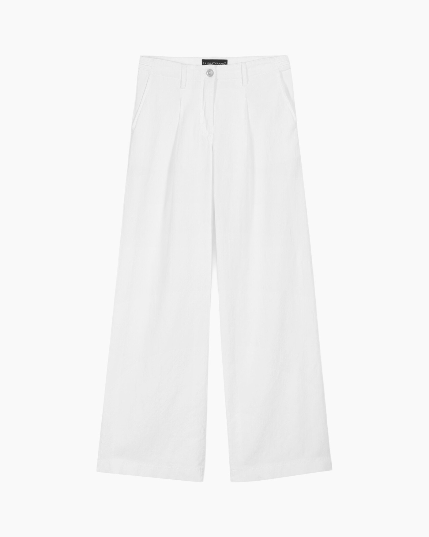 pants, white, linen, wide-leg, trousers