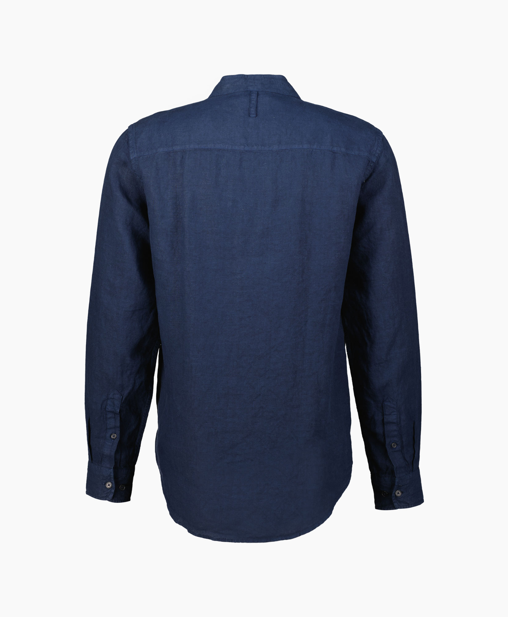 Nn07 Overhemd Shirt Eddie Donker Blauw