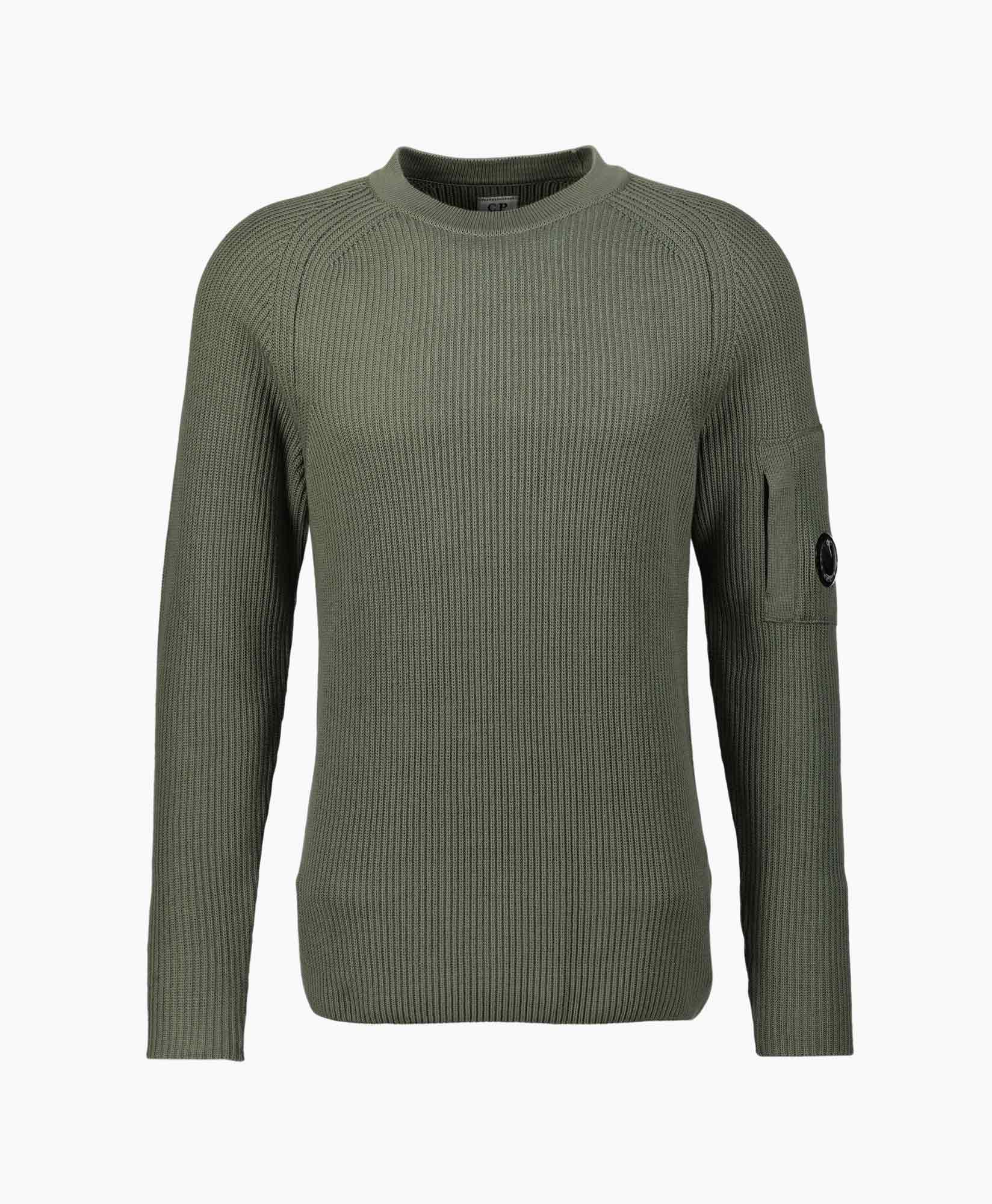 Pullover Sea Island Ribbed Knit Groen