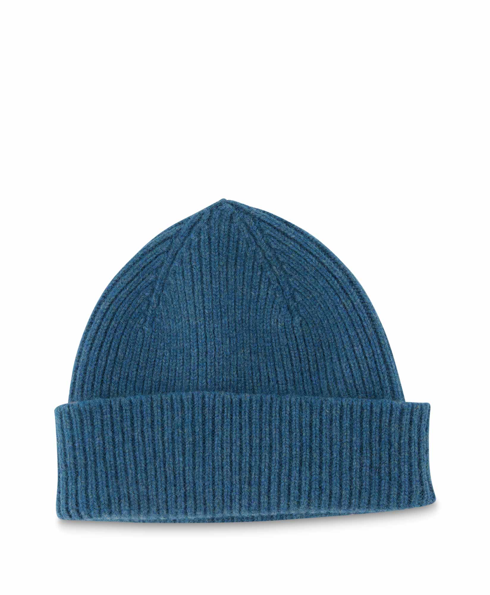 Muts Beanie midden blauw