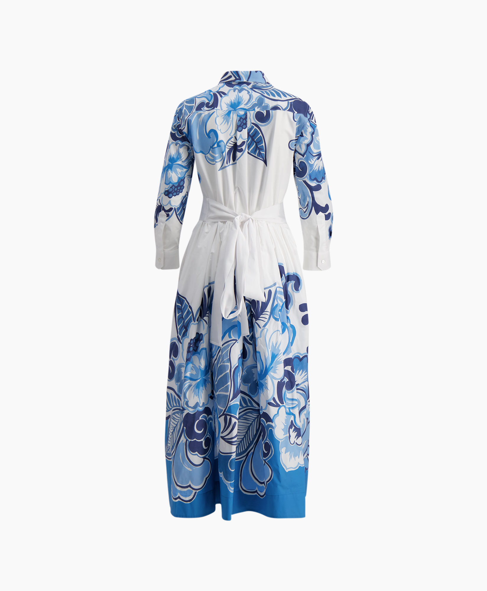Maxi Jurk Nidina Blauw