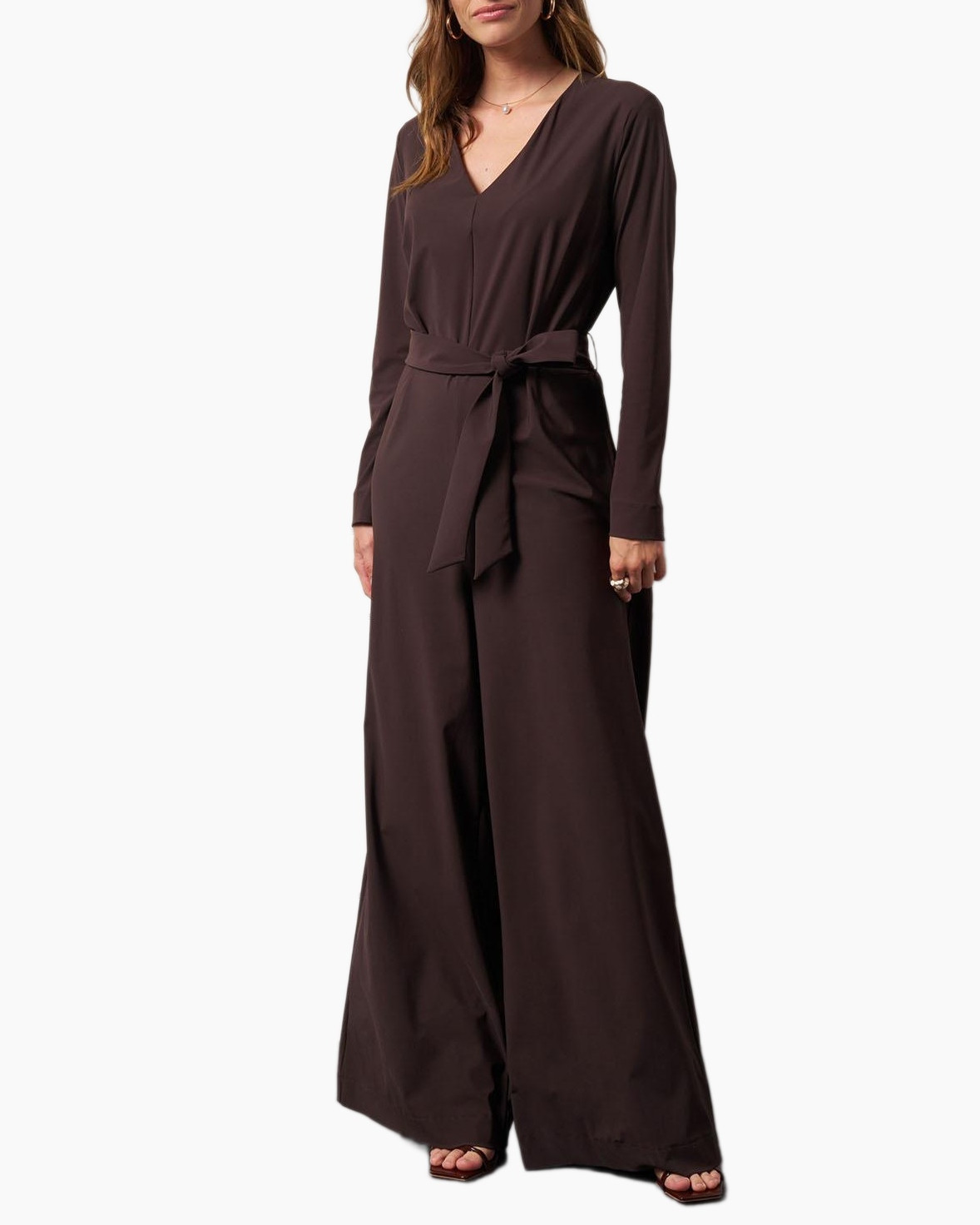 Jumpsuit Odessa Donker Bruin