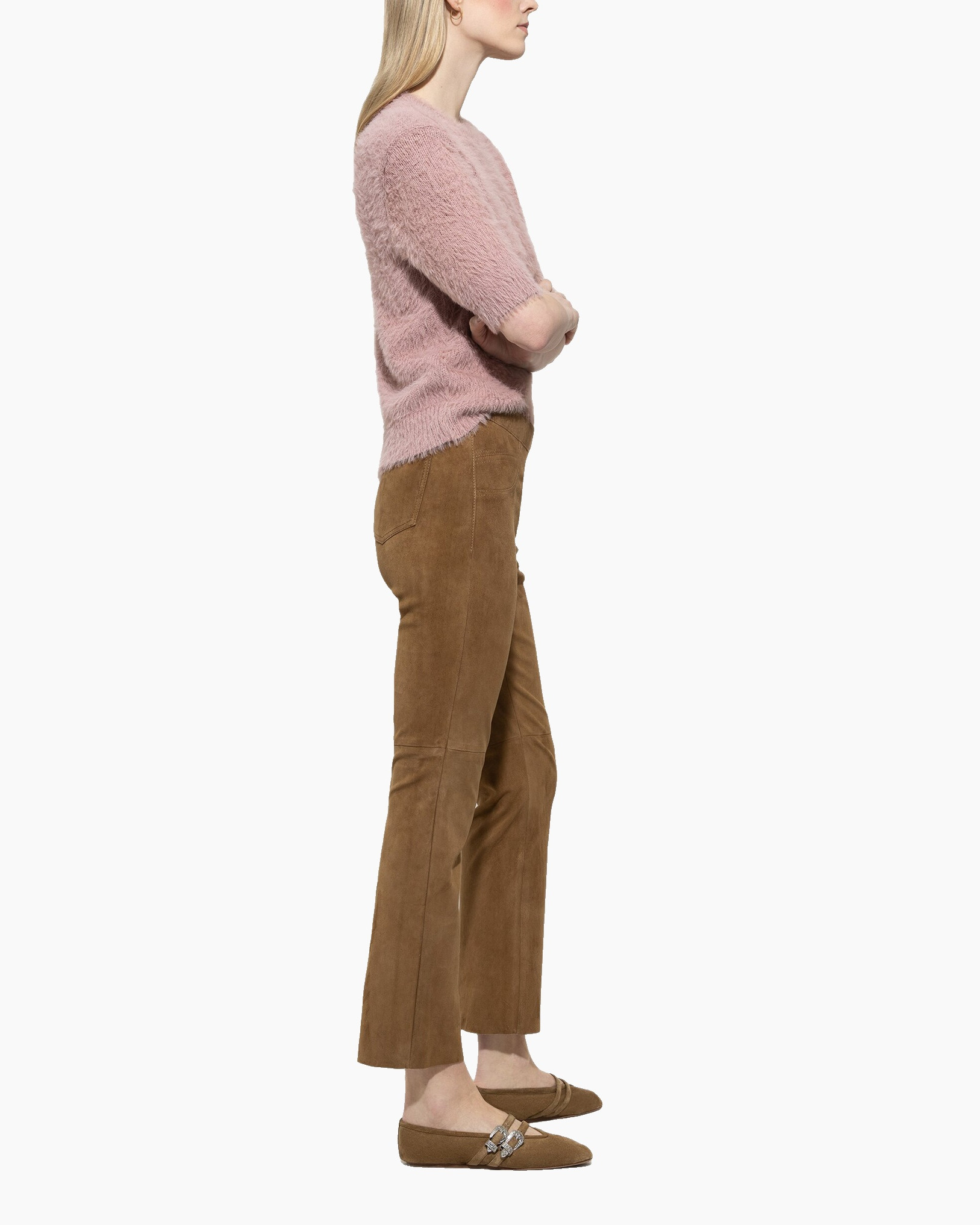 Broek 628761/9778-0 Camel