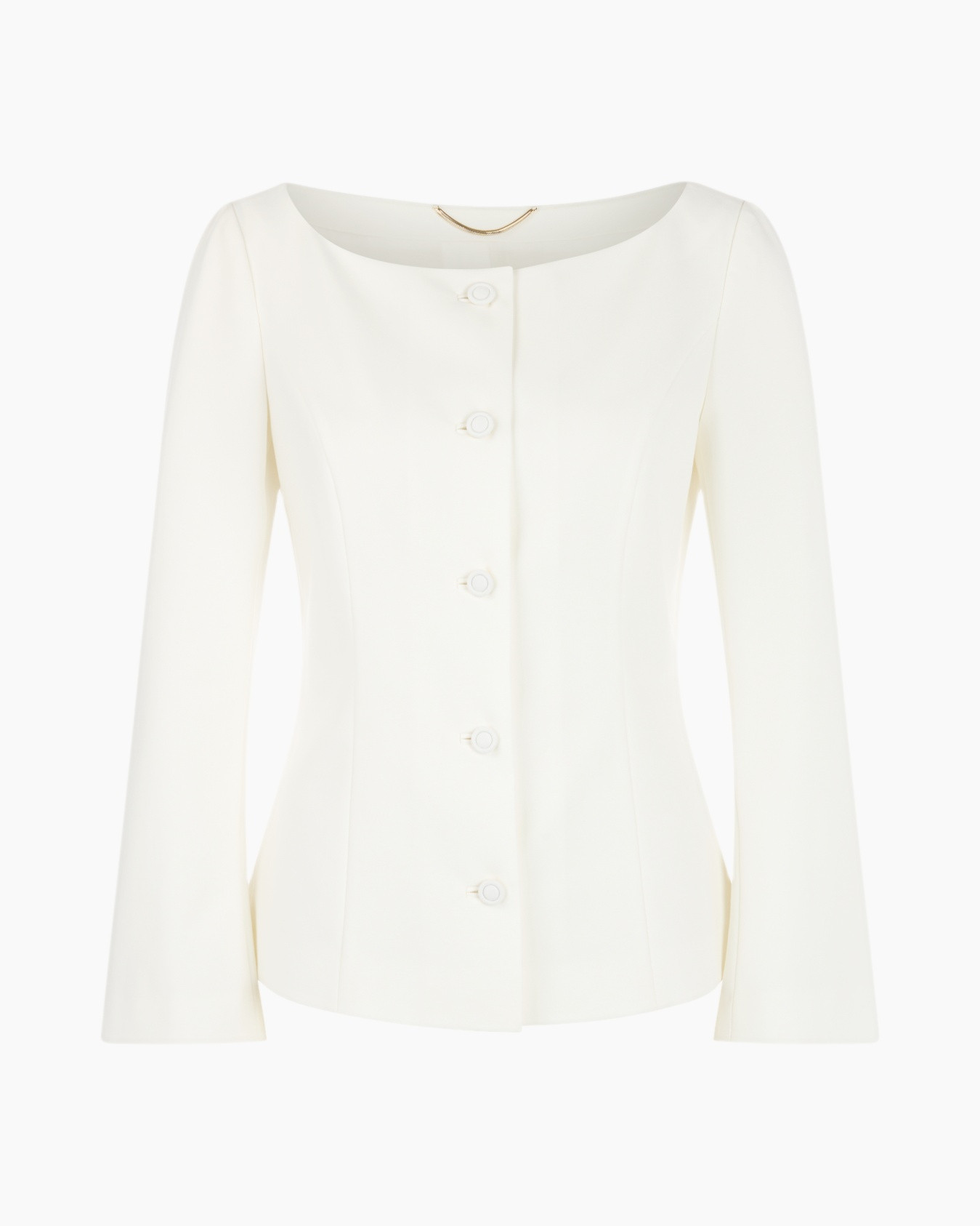 blazer, jacket, cream, buttoned, long-sleeve