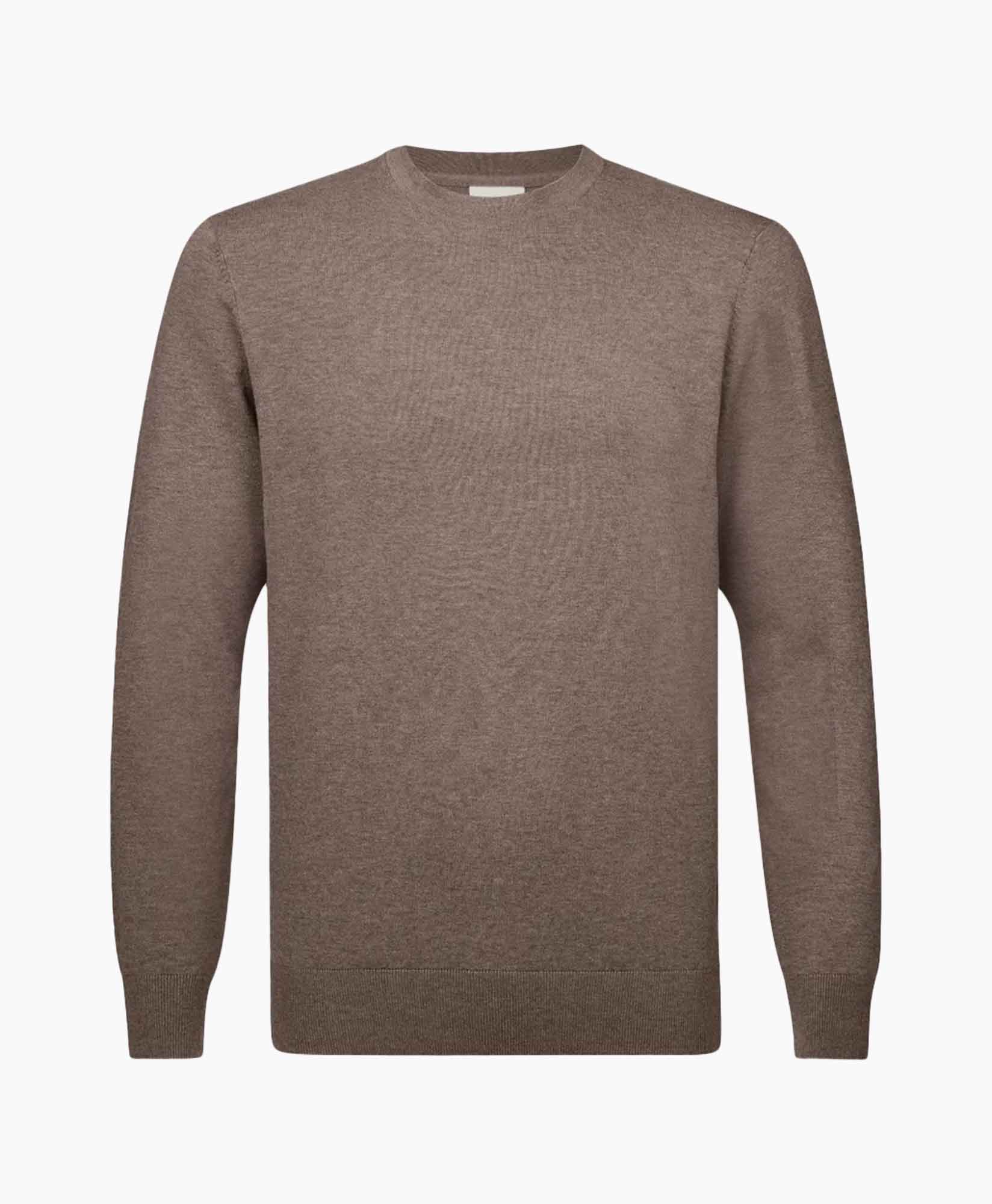Pullover Crew Neck Brown Bruin