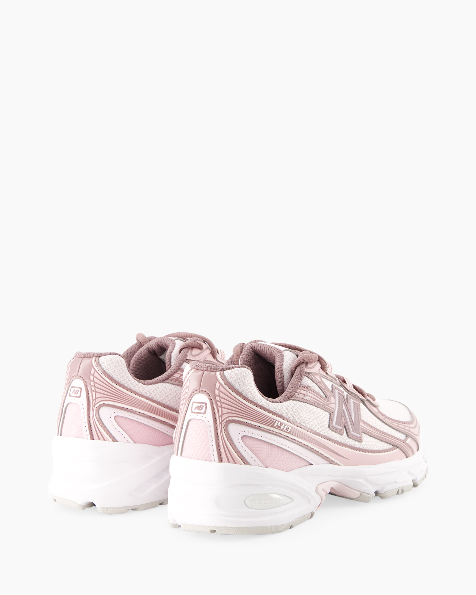 sneakers, sportschoenen, roze, athletisch, gelegen tread