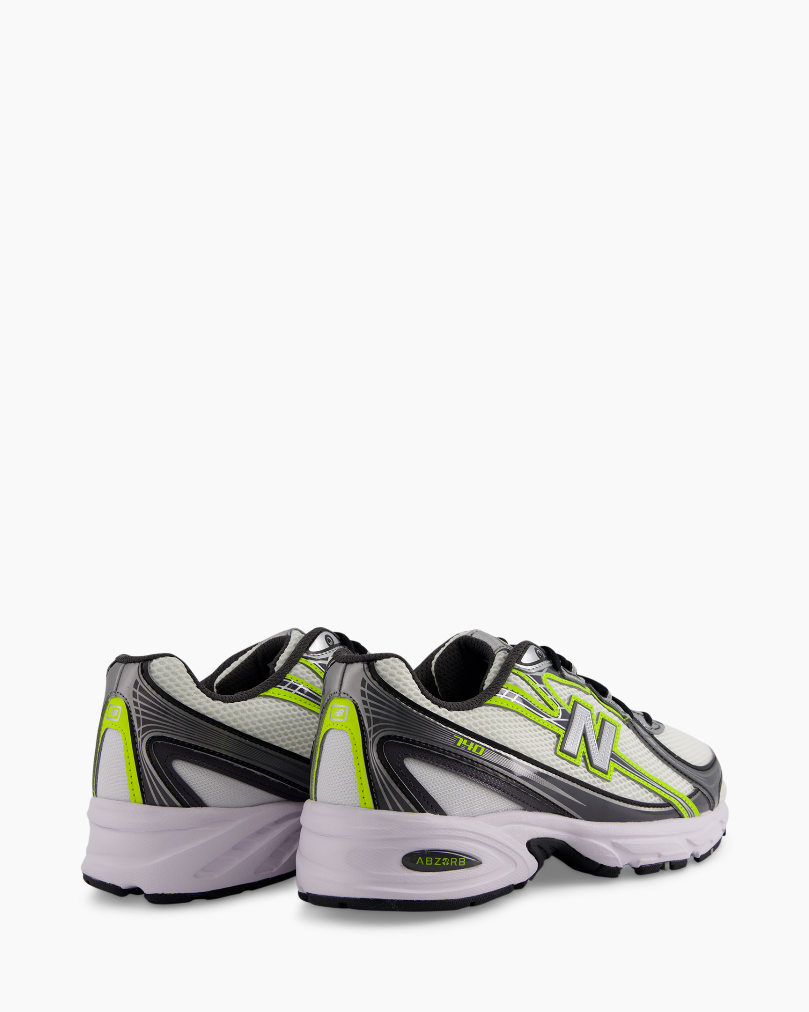 running shoes, athletic footwear, neon accents,  Mesh upper, sole cushioning