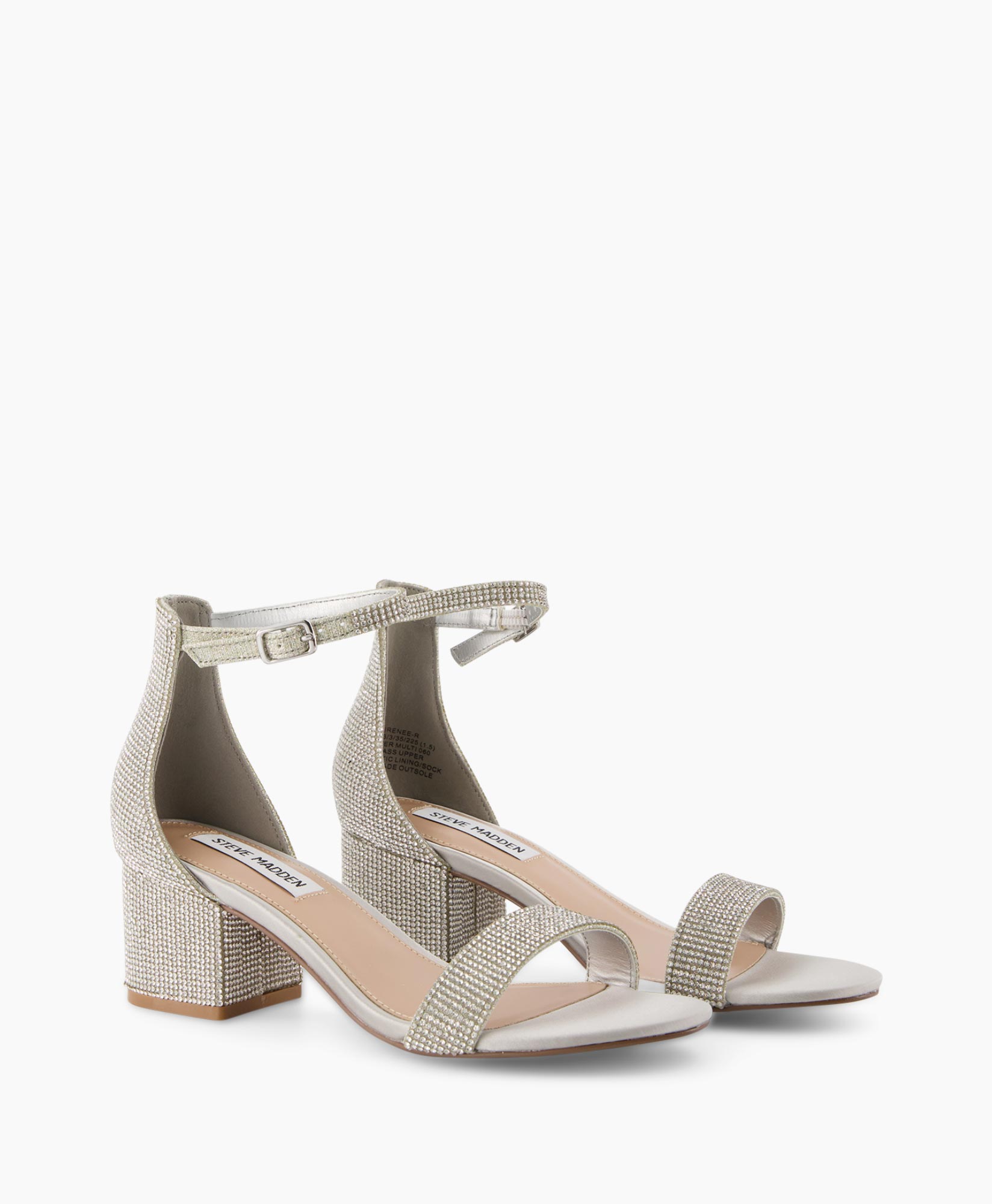 Steve Madden Pump Irenee Zilver