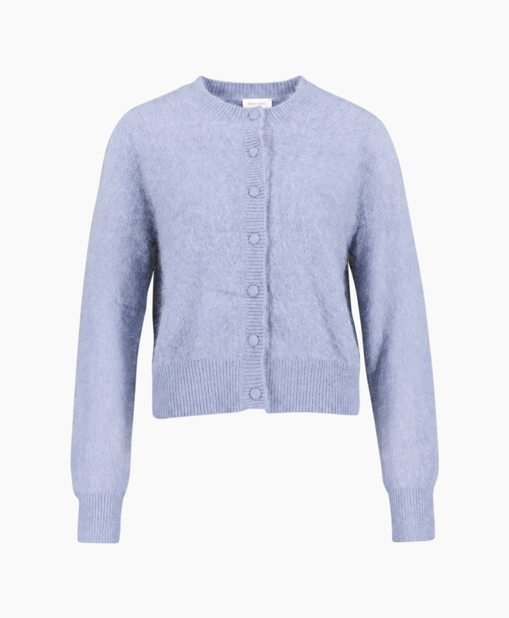 cardigan, Breipstuk, lange mouwen, knopenrij, lavendelkleur