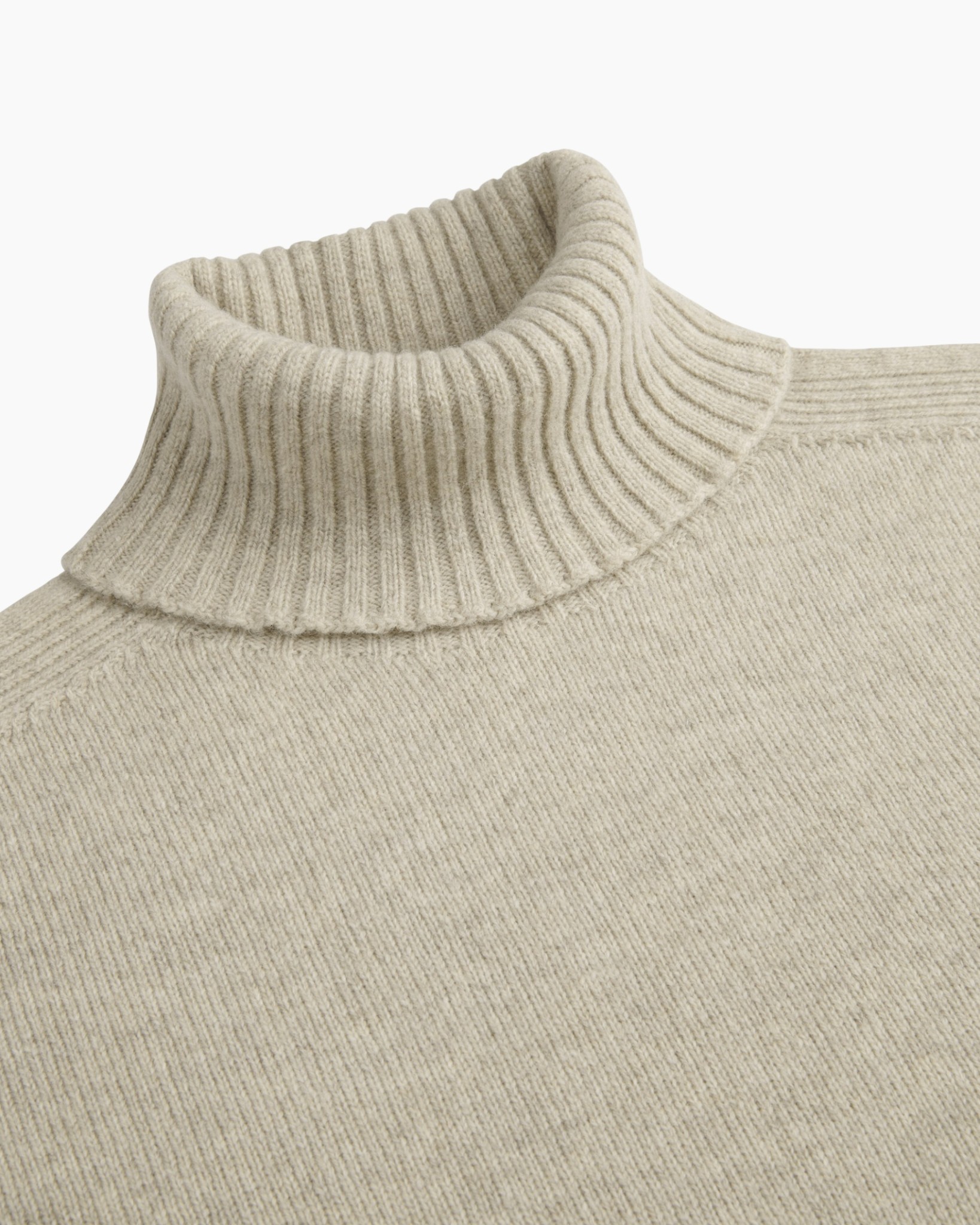 turtleneck, gebreid, beige, trui, langere mouwen