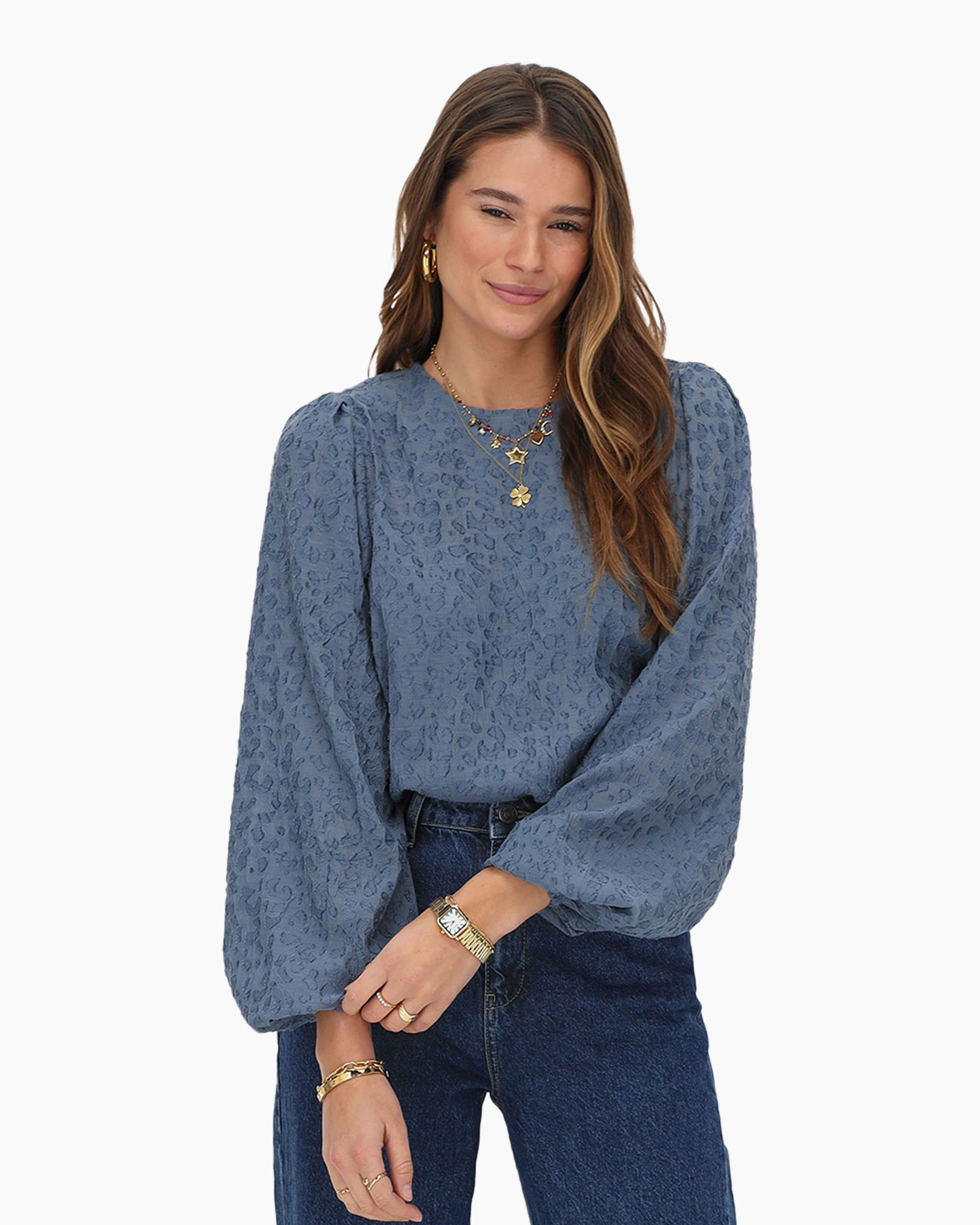 Top Mj12398 Blauw