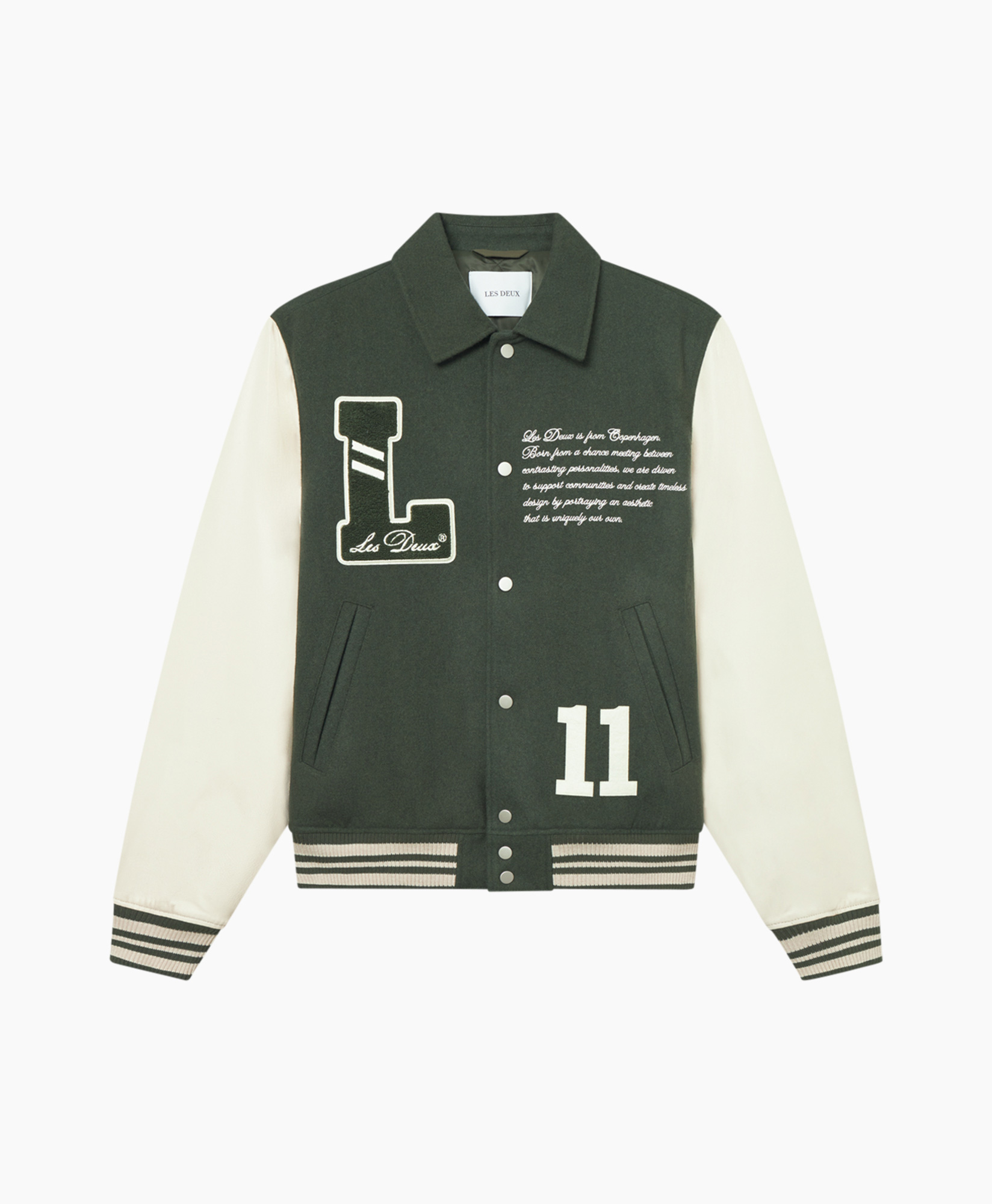Jack Les Deux Varsity Donker Groen