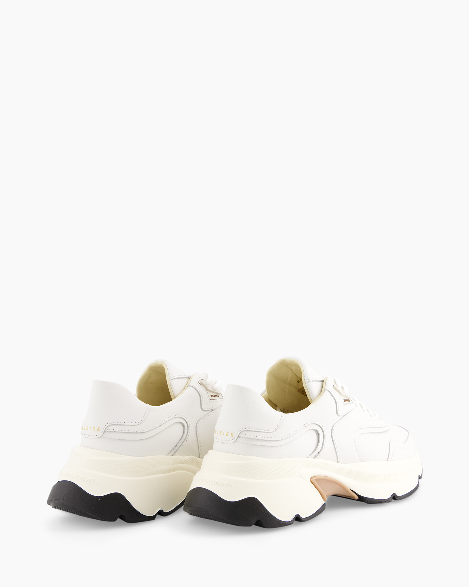 sneakers, white, chunky sole, leather, low top