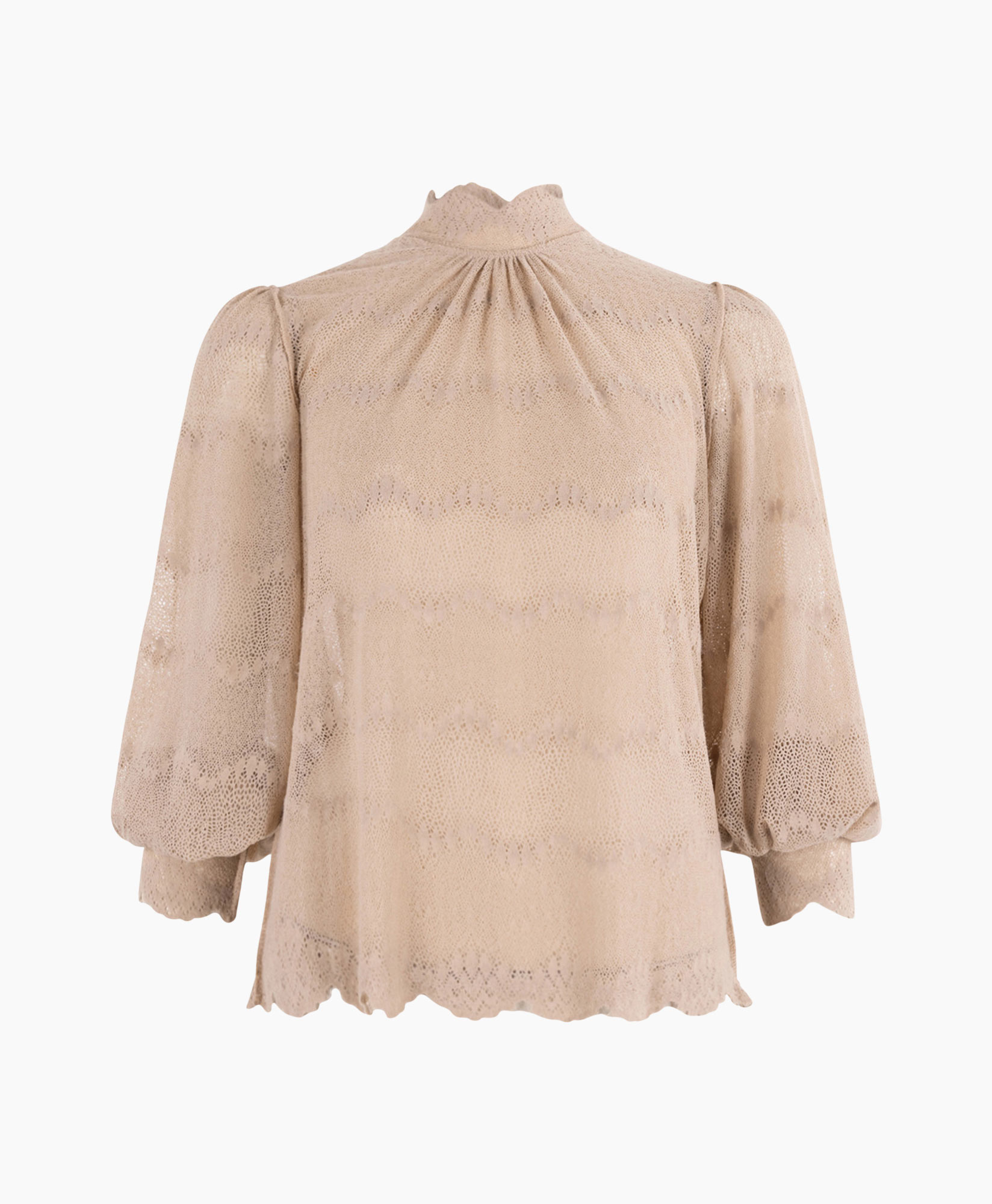 Anna Van Toor Blouse 74a04-03405a Beige