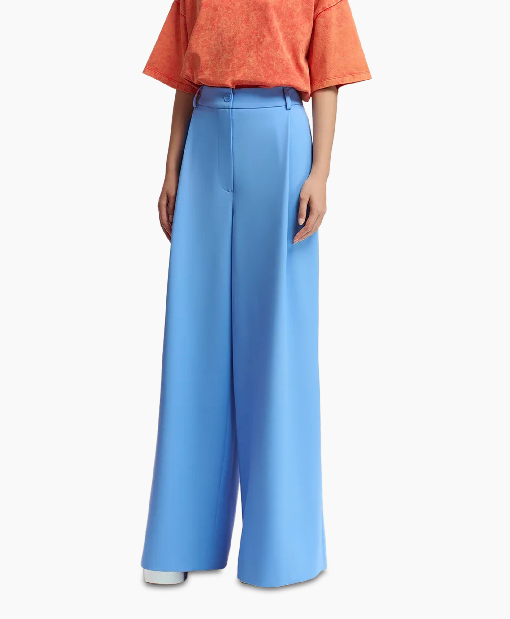 Broek Follow Blauw