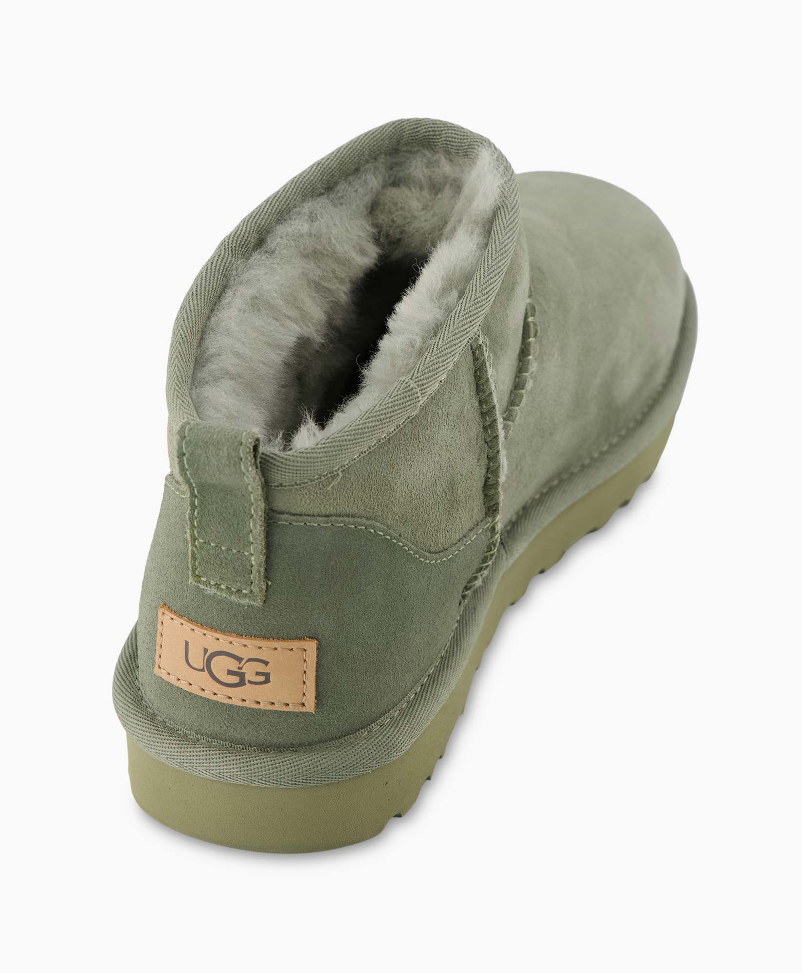 Enkellaars Winterboot Classic Ultra Mini Khaki Enkellaars Winterboot Classic Ultra Mini Khaki