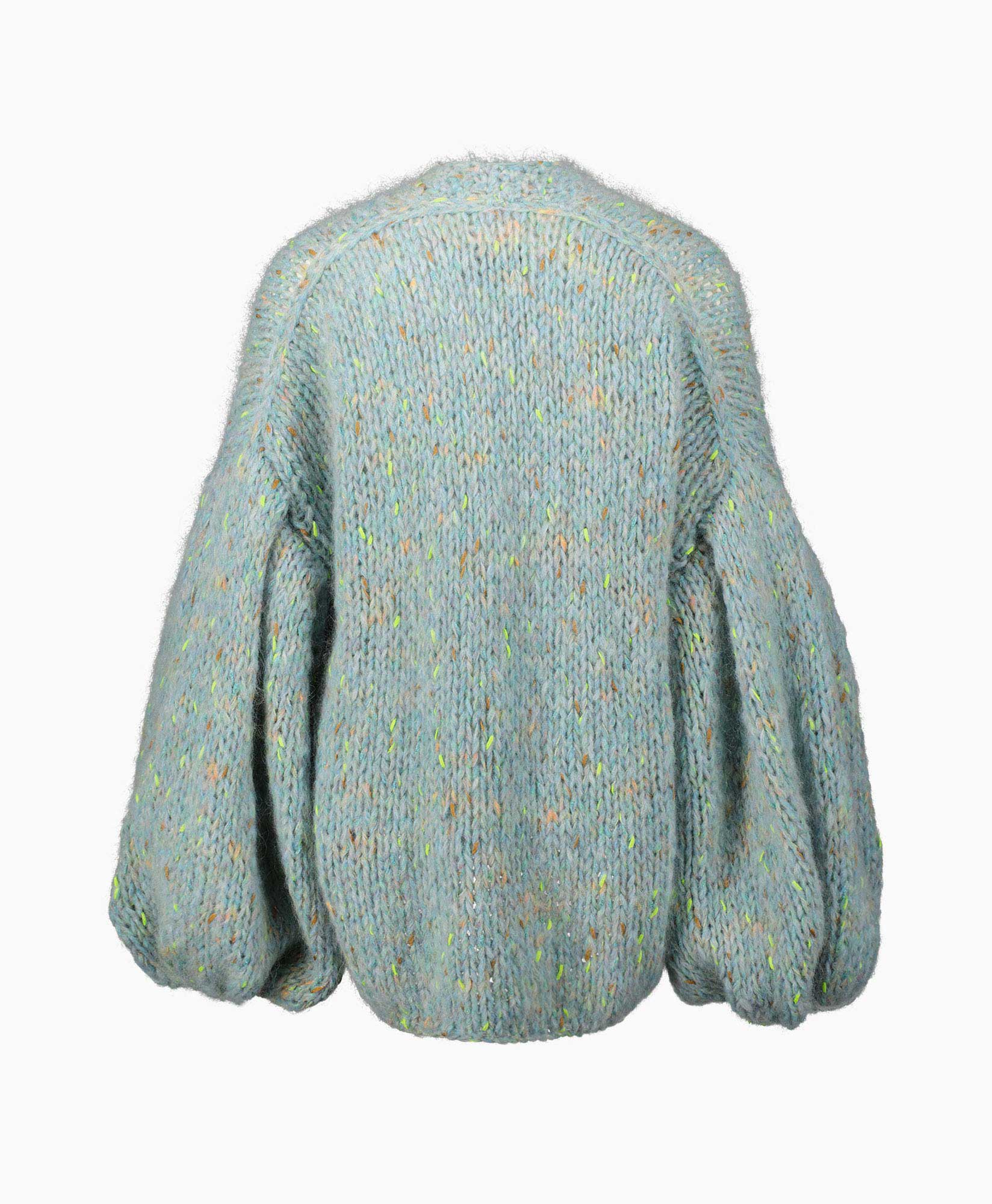 Kiro By Kim Vest Kiro Lurex Mohair Vest Blauw
