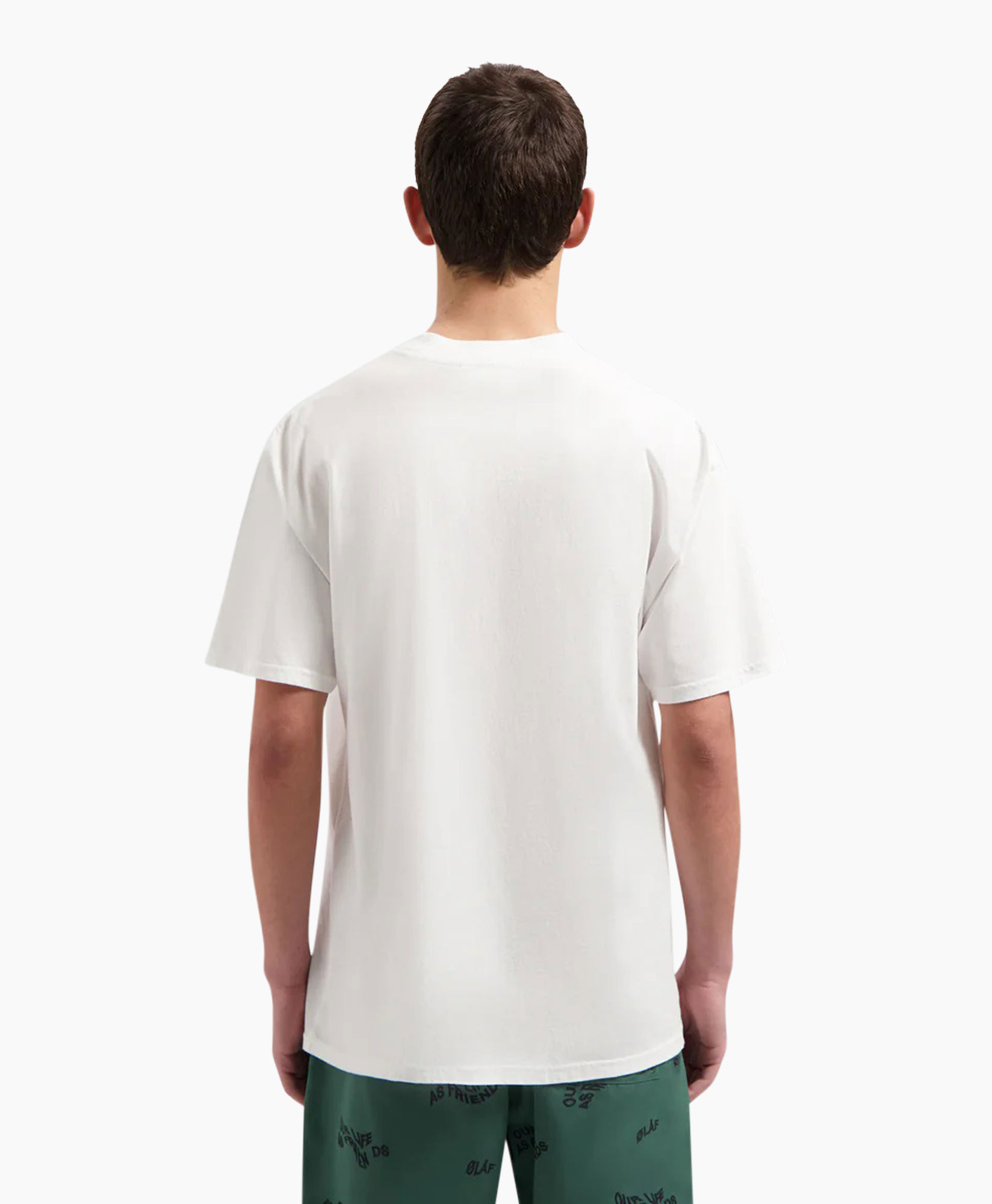 T-shirt Korte Mouw Drift Outline Off White