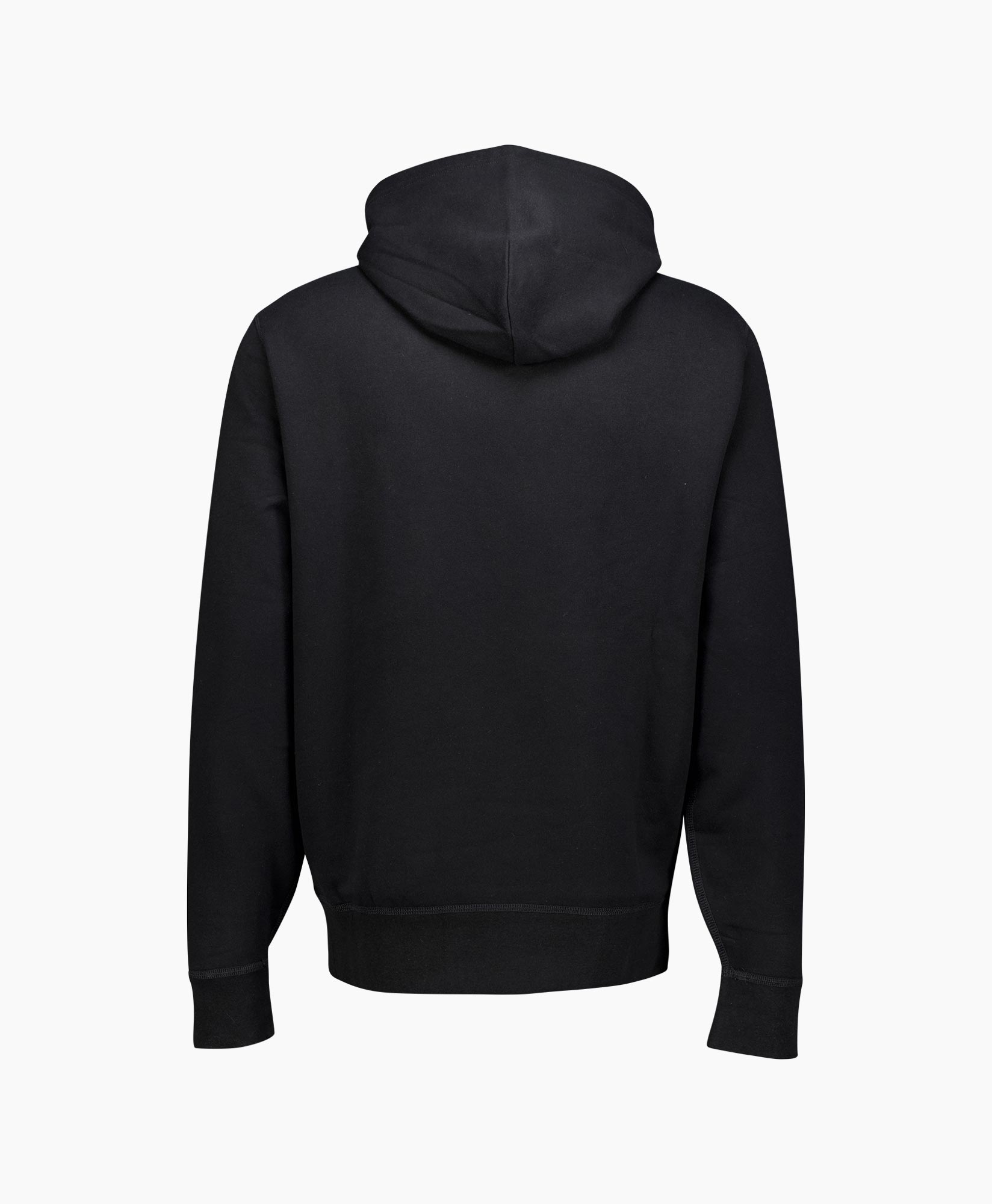 Hoodie Fleece Zwart