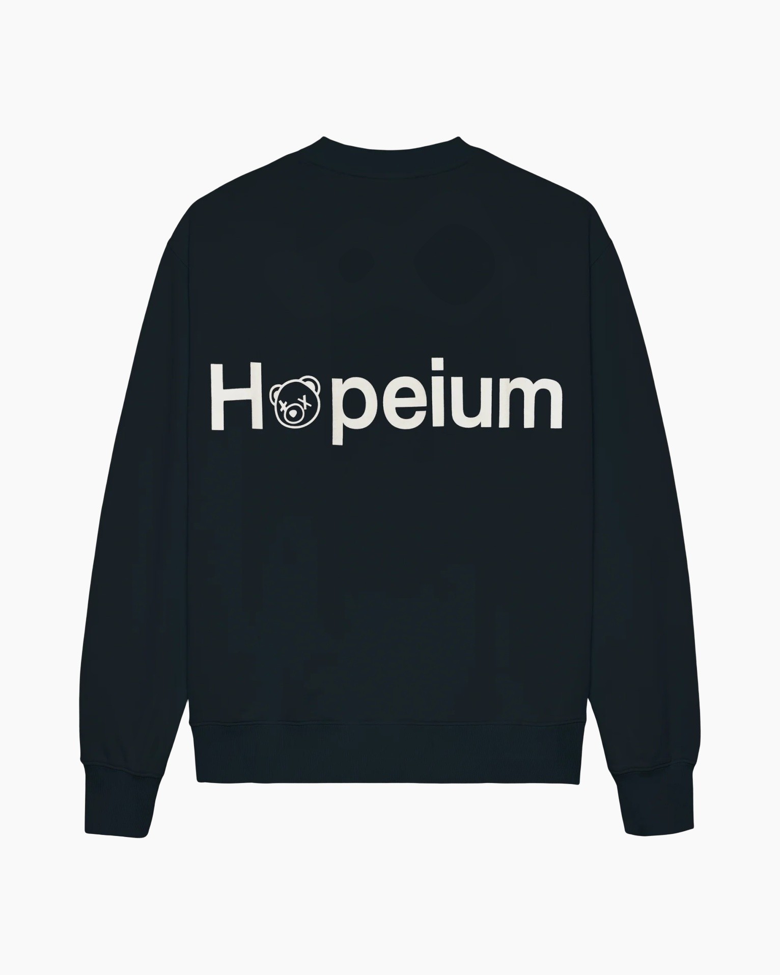 sweatshirt, långärmad, rundhals, mörk färg, litet logo