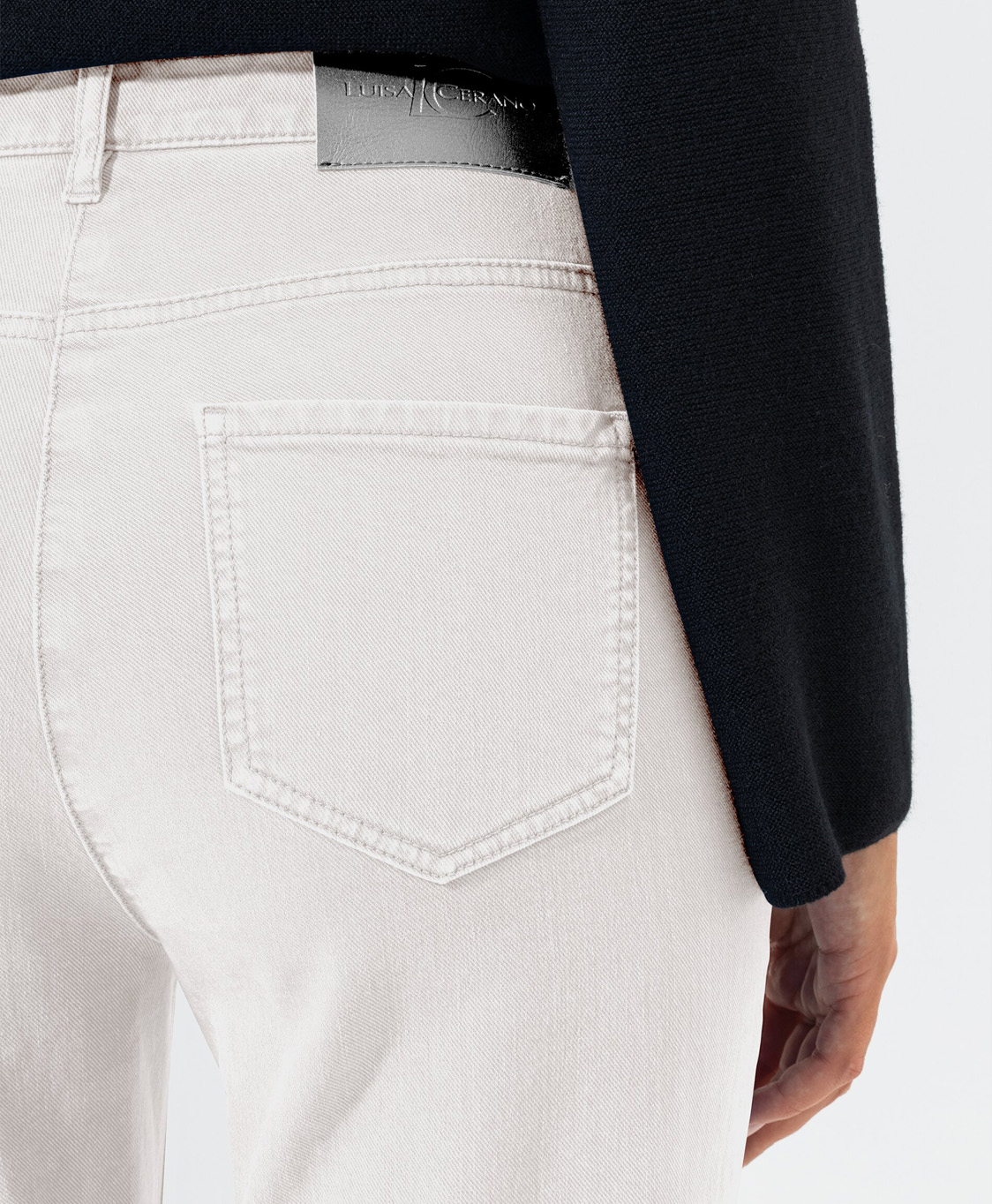 Luisa Cerano Broek 678514/2198-0 Beige