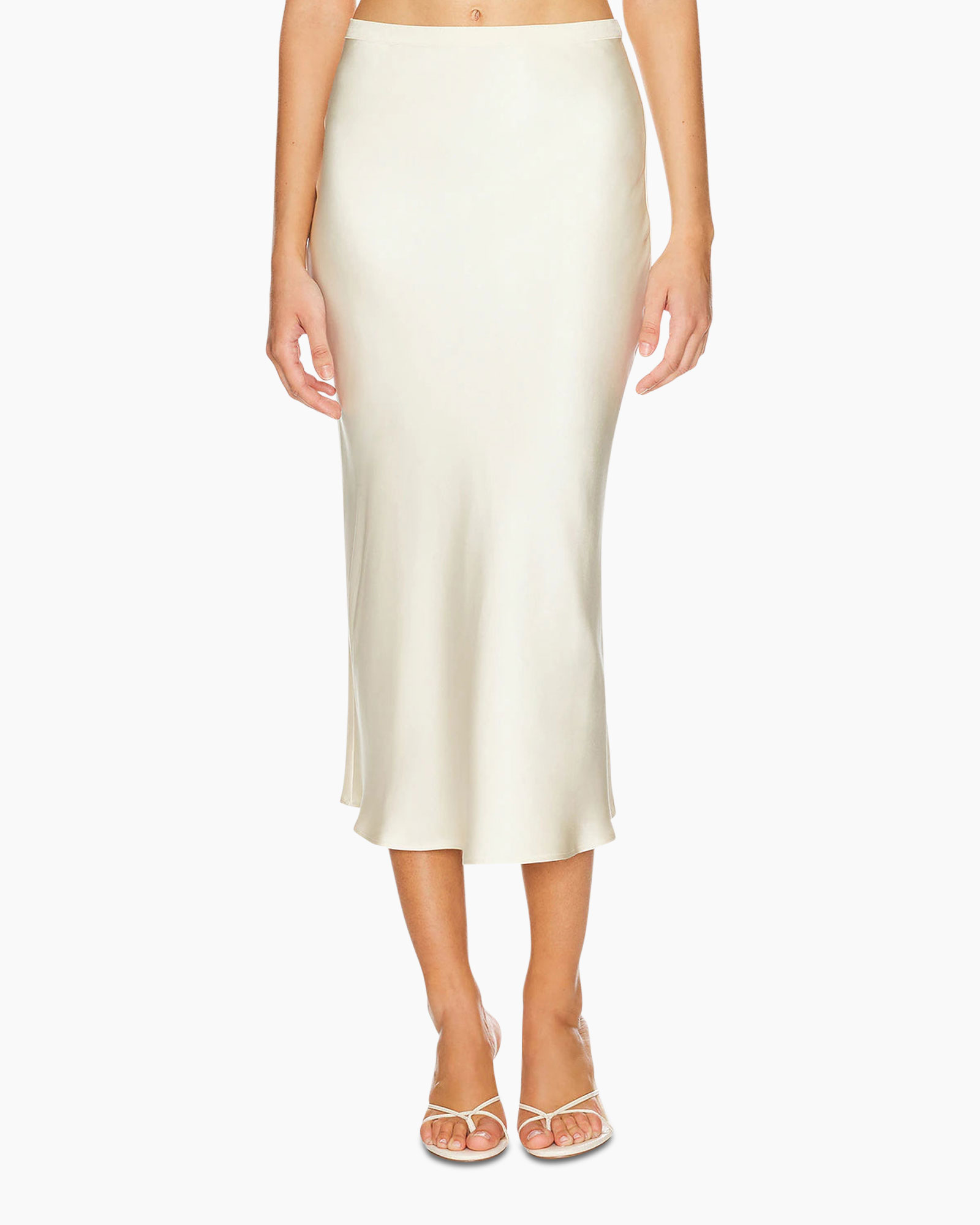 Maxi Rok Bar Off White