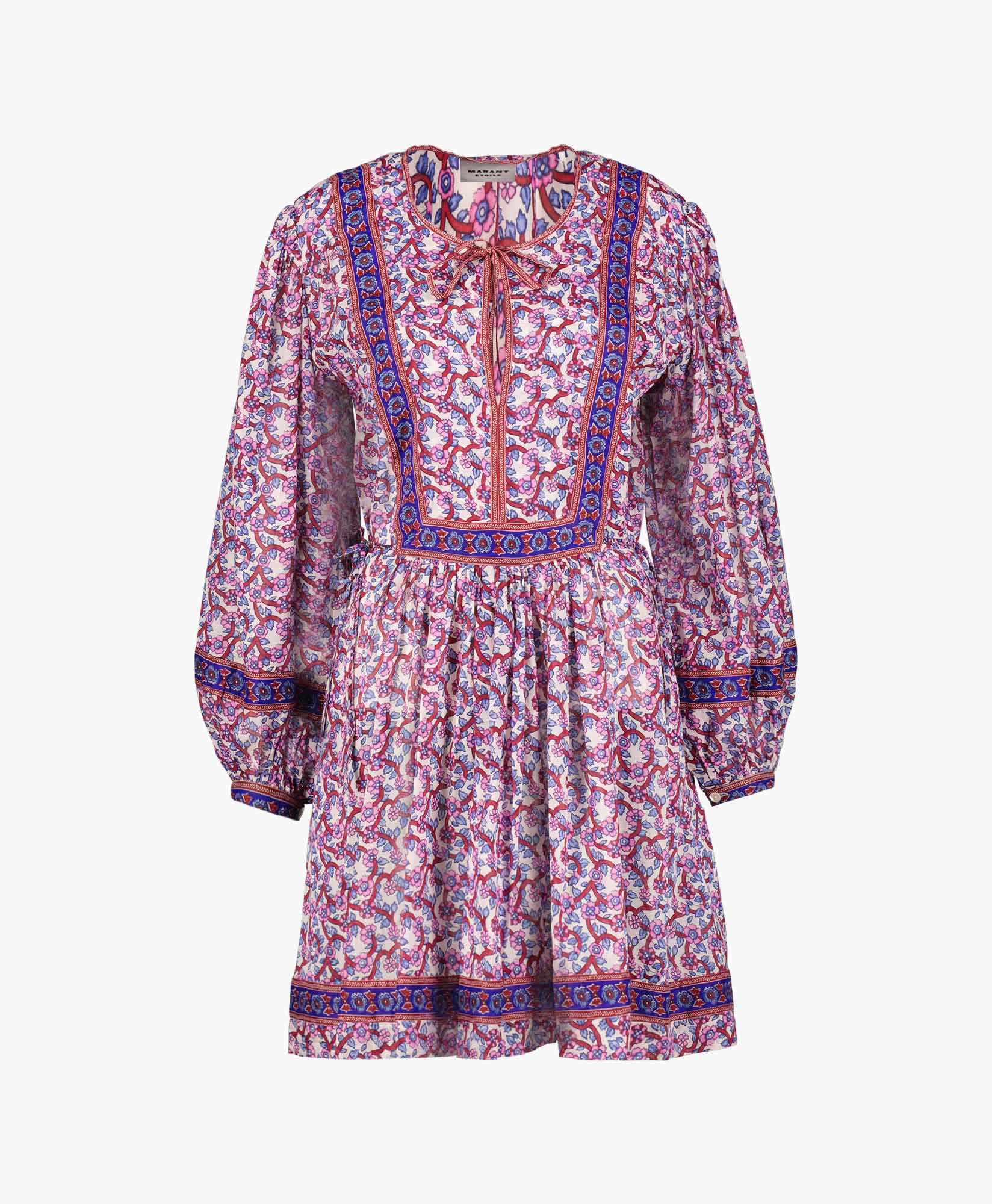 Marant Étoile Mini Jurk Gilinesia Ecru