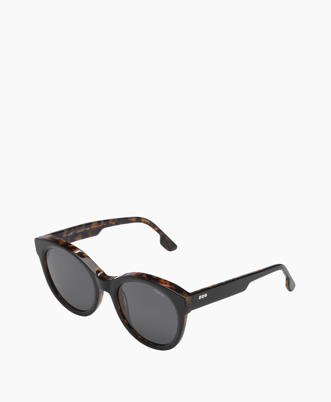 Komono Zonnebril Jade Black Tortoise Zwart