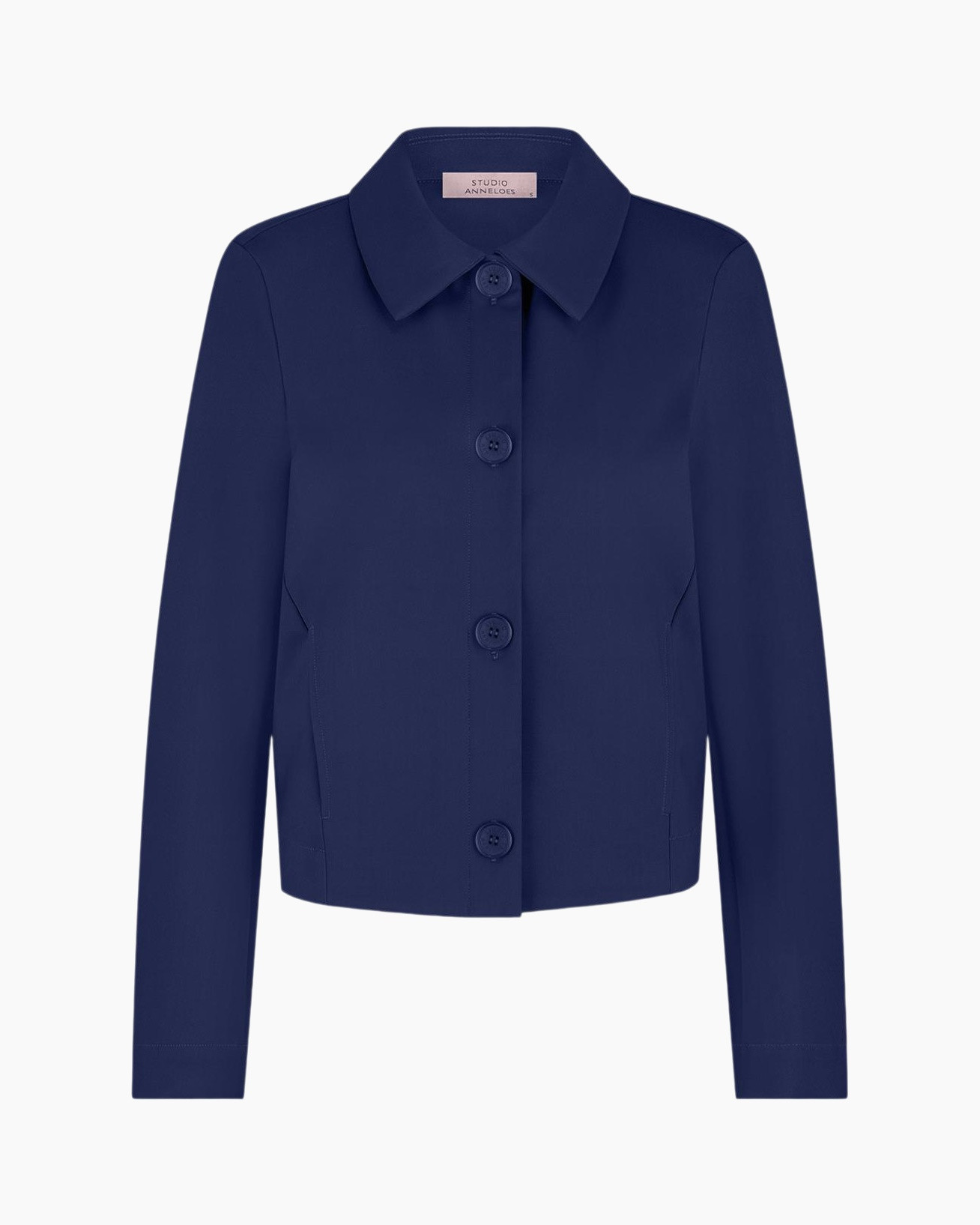 Blazer Hilly Bonded Jacket Donker Blauw