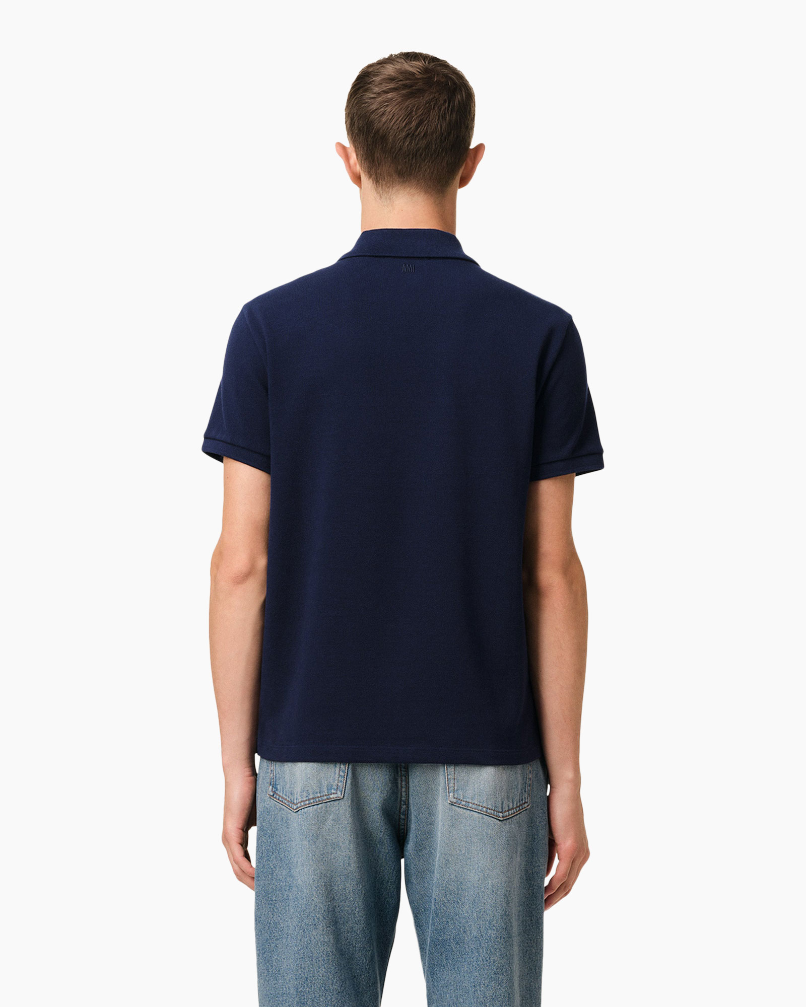 Polo Ami De Coeur Polo Donker Blauw