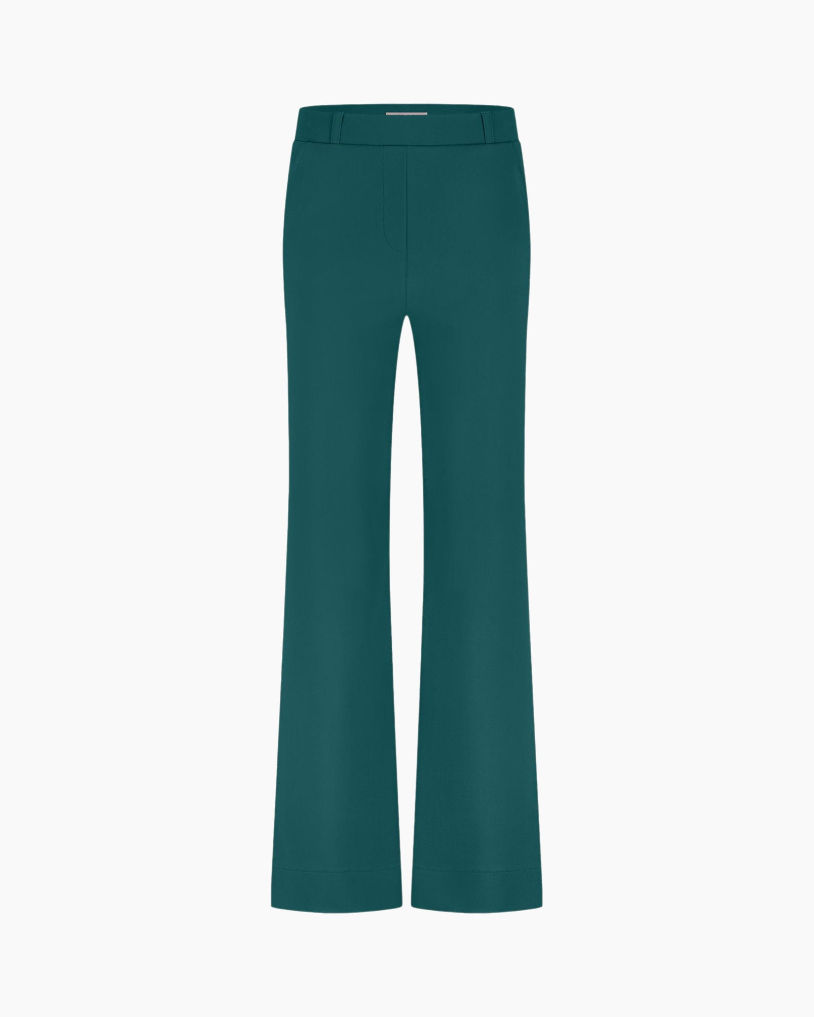 Broek Lexie Bonded Trousers midden groen