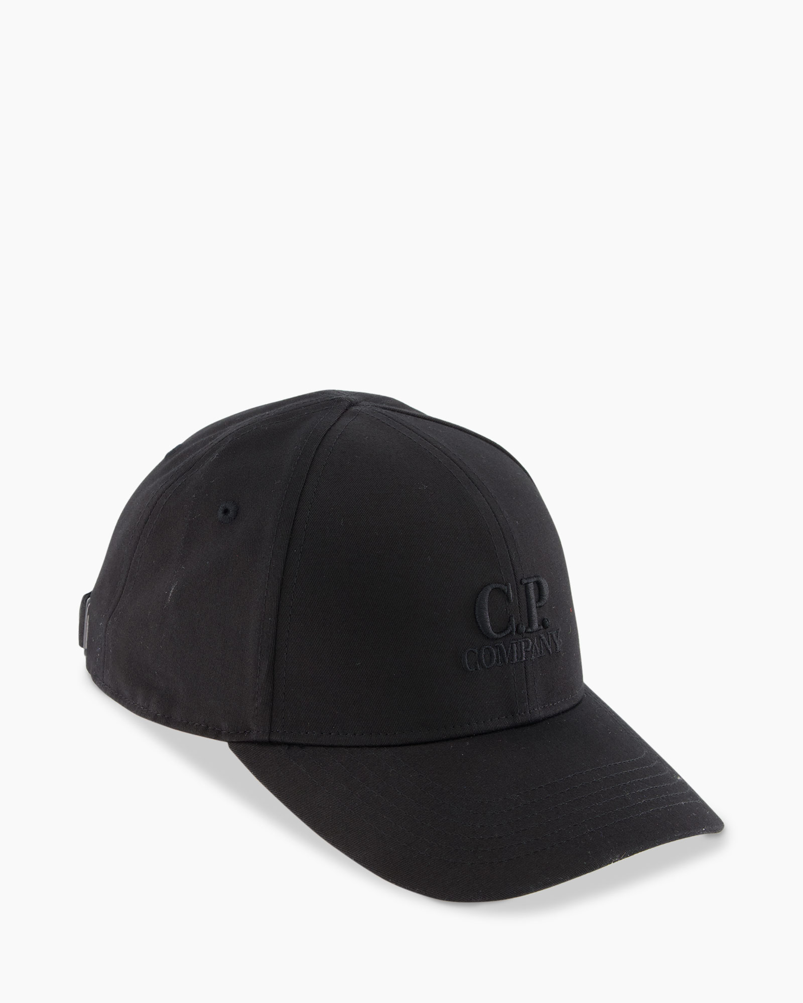 Pet Gabardine Logo Cap Zwart