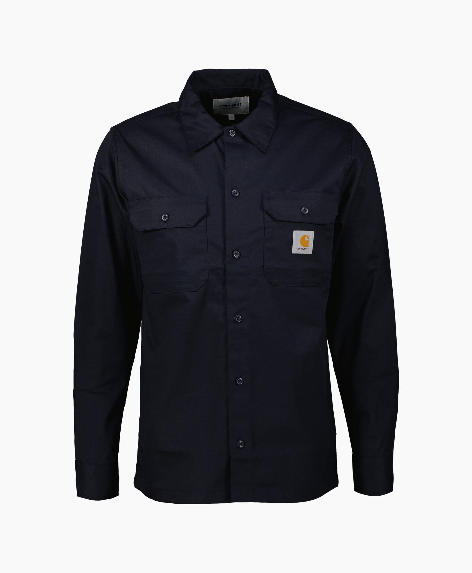 Carhartt Wip T-shirt Shirt L/s Master Donker Blauw