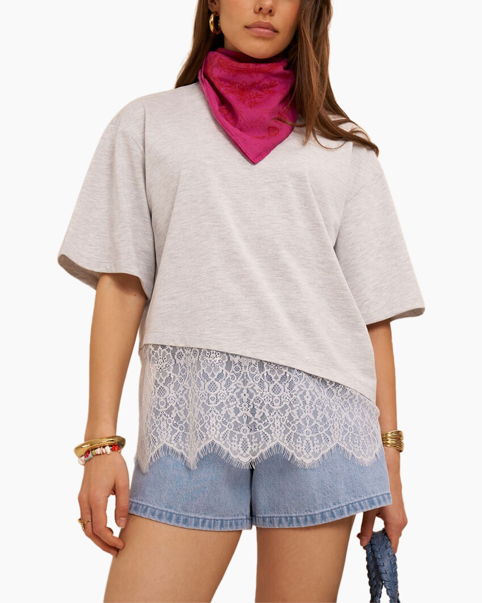 top, shorts, haftband, kantenkant, t-shirt